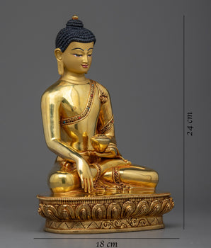 Enlightened Shakyamuni Buddha Statue