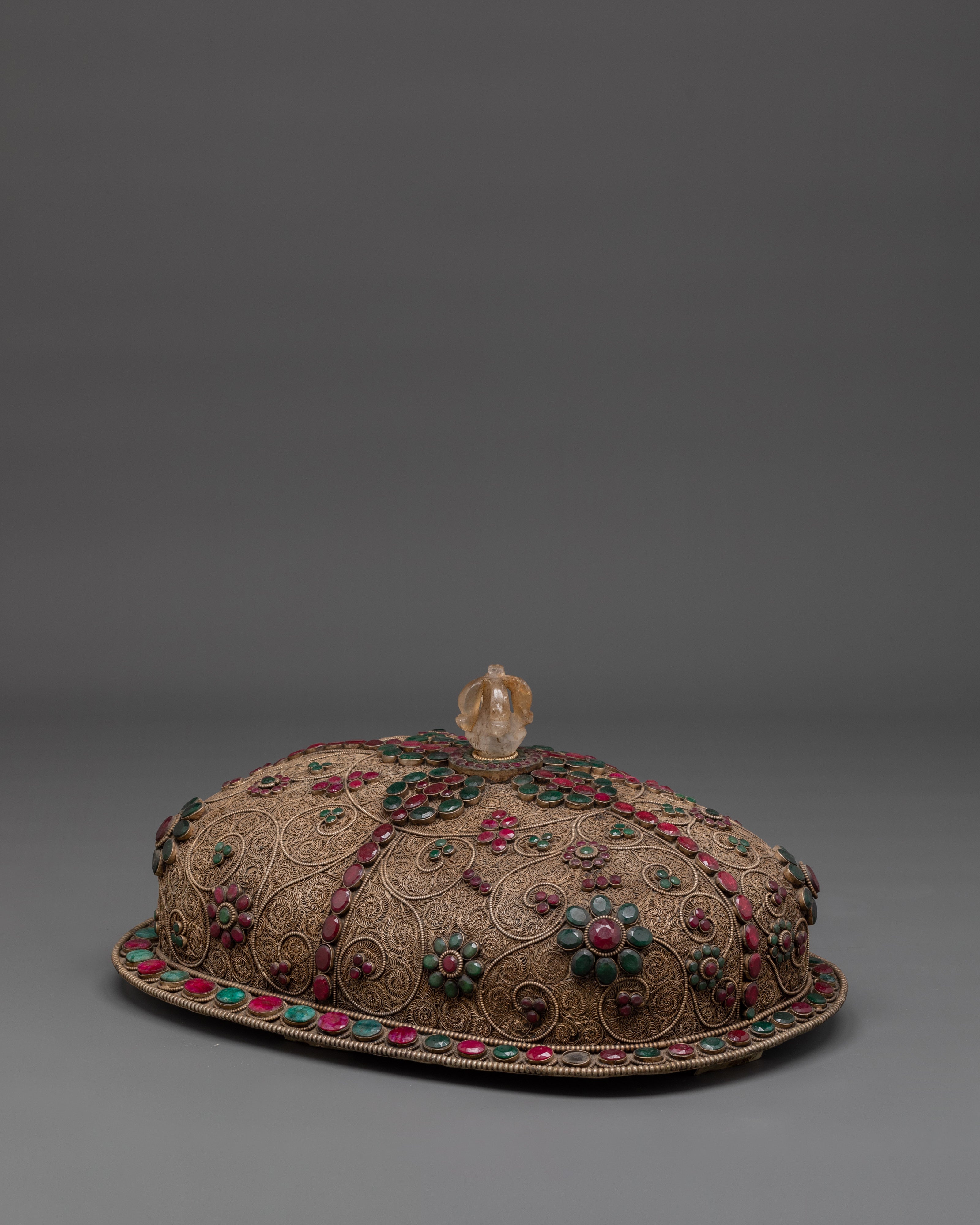 Crystal Kapala | Tibetan Ritual Skull Cup
