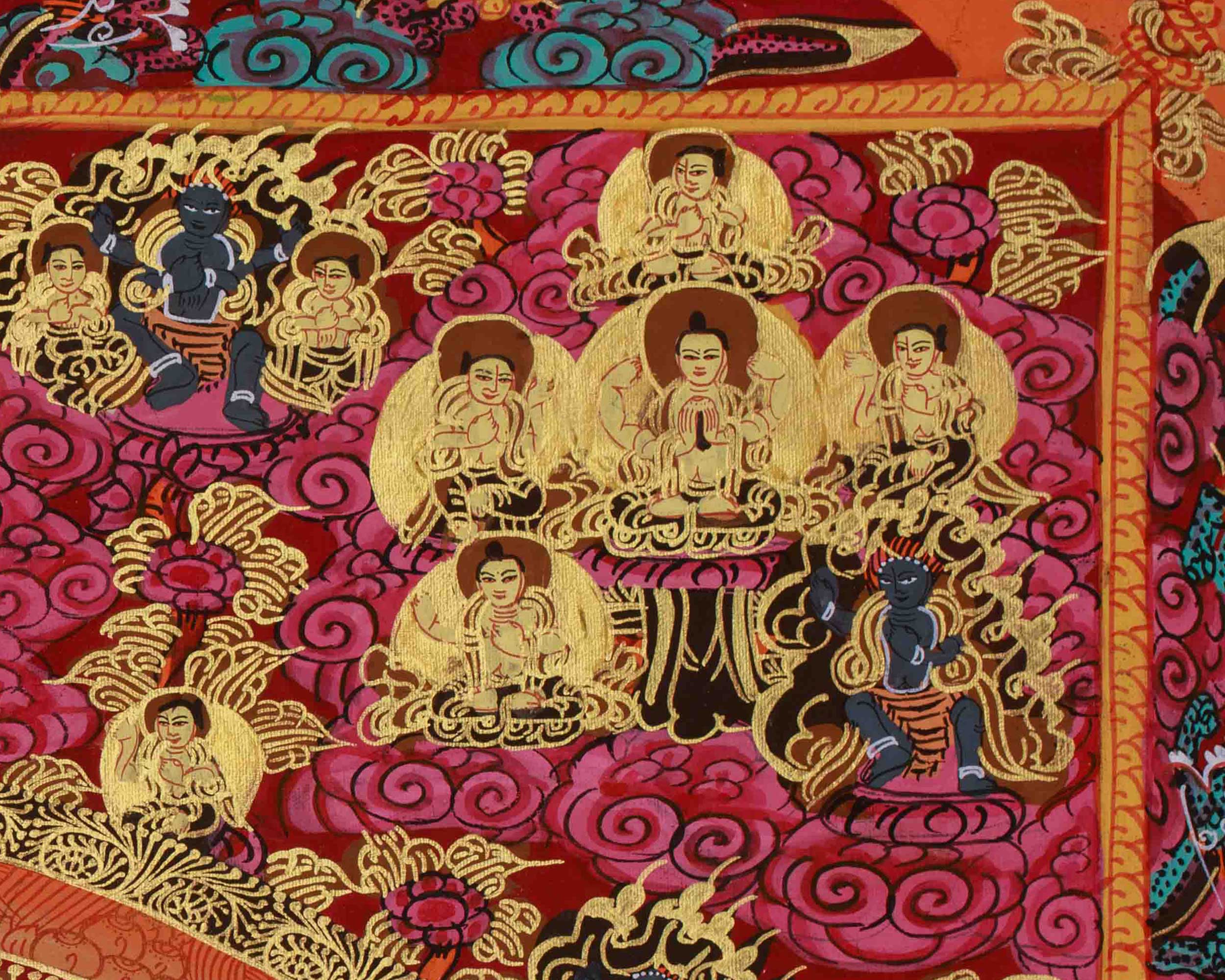 Himalayan Buddha Mandala | Spiritual Awakening Artwork | Buddhist Symbolism