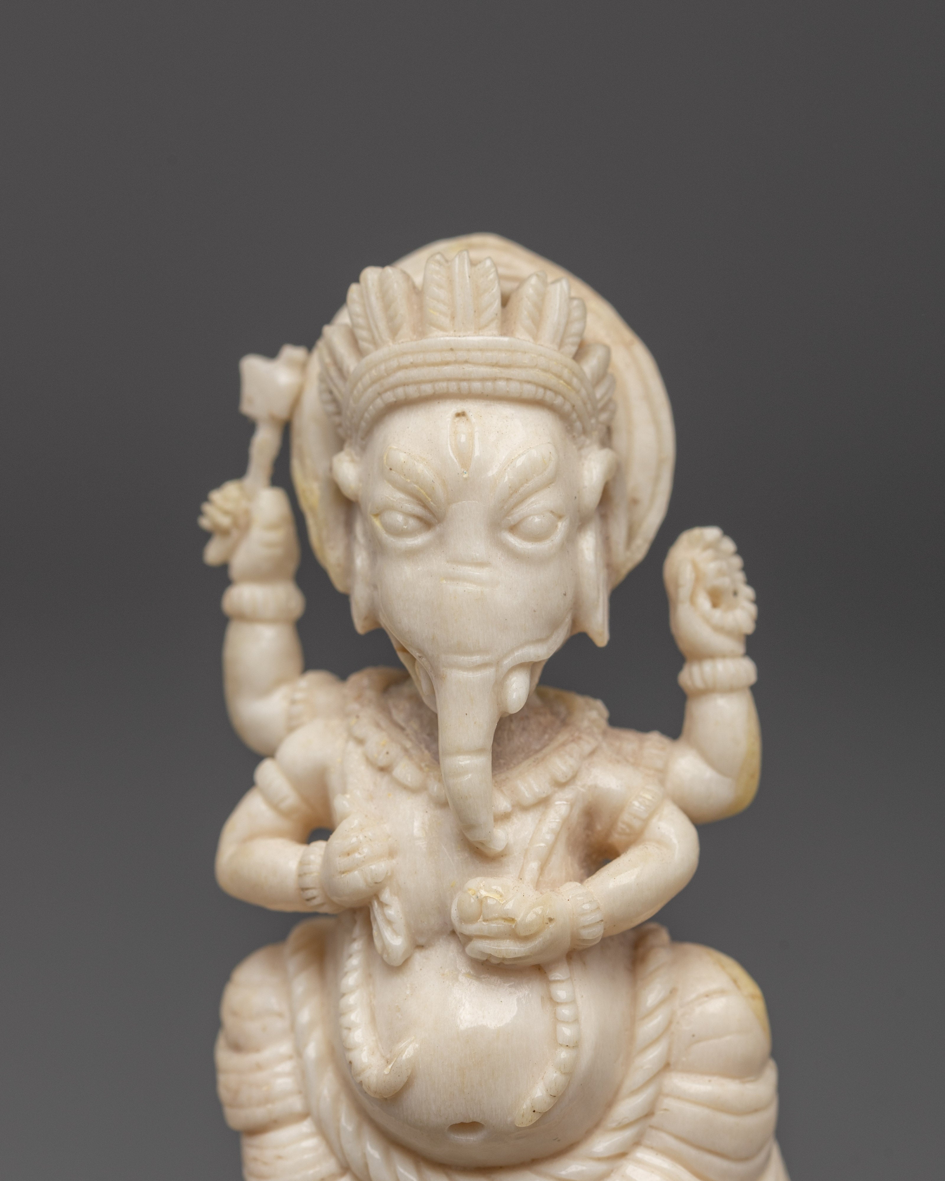 Elephant Deity Ganesh Statue | Ganesha Sculpture for Spiritual Prosperity