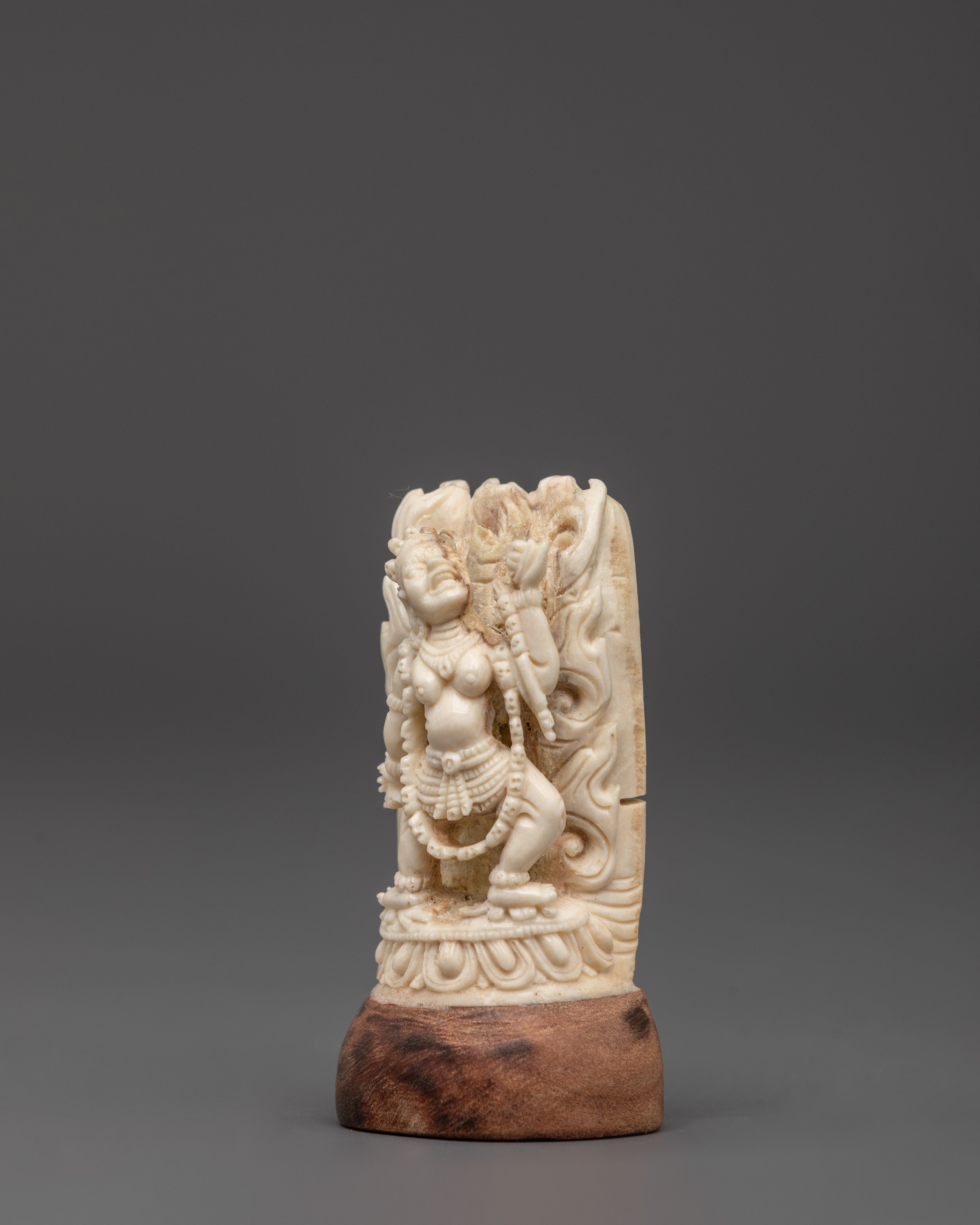 Tibetan Deity Vajrayogini Sculpture | Enlightened Dakini of Passion and Wisdom