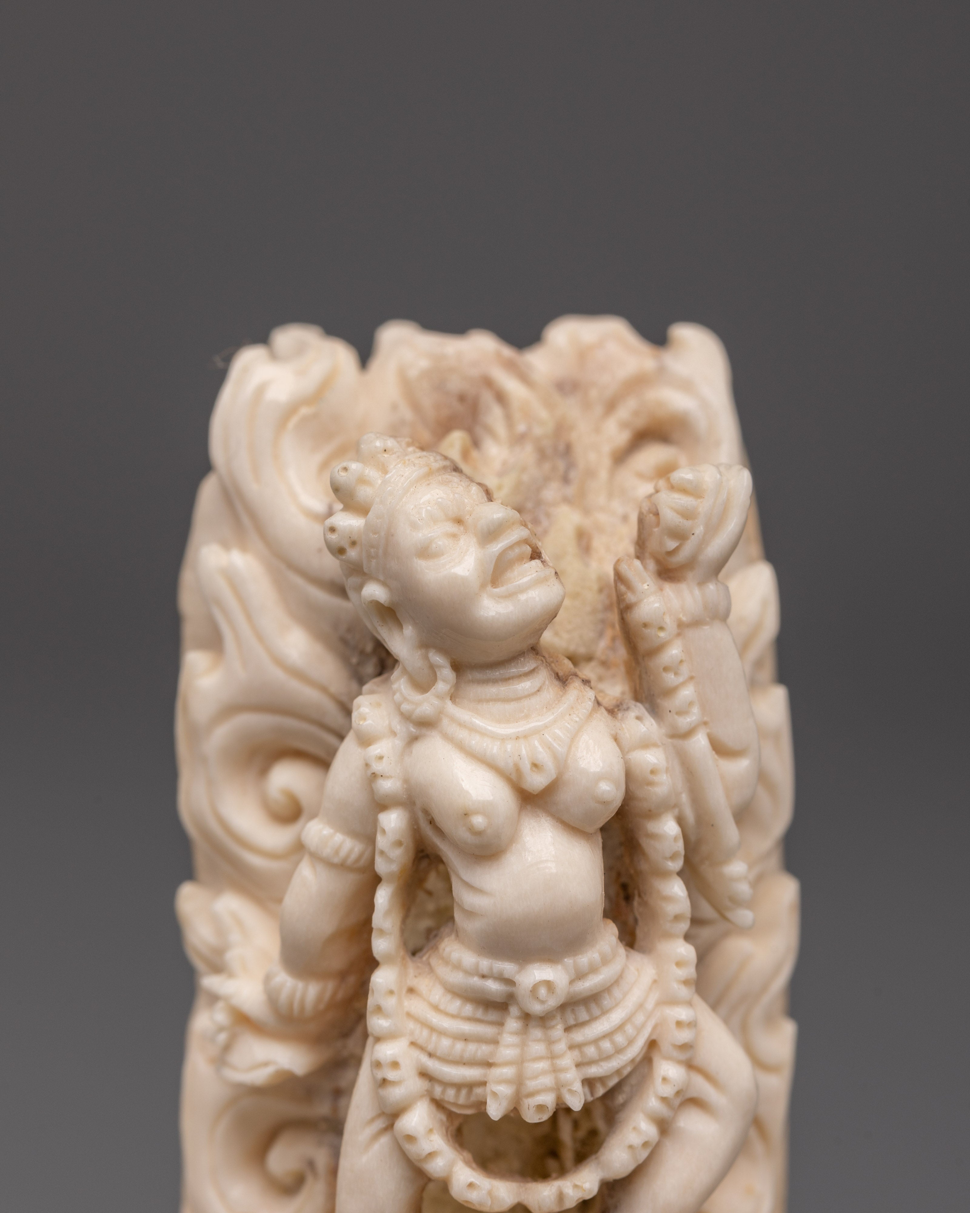 Tibetan Deity Vajrayogini Sculpture | Enlightened Dakini of Passion and Wisdom