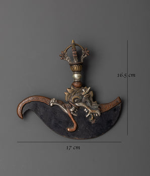 Spiritual Kartika knife | Tantric Knife for Sacred Rituals