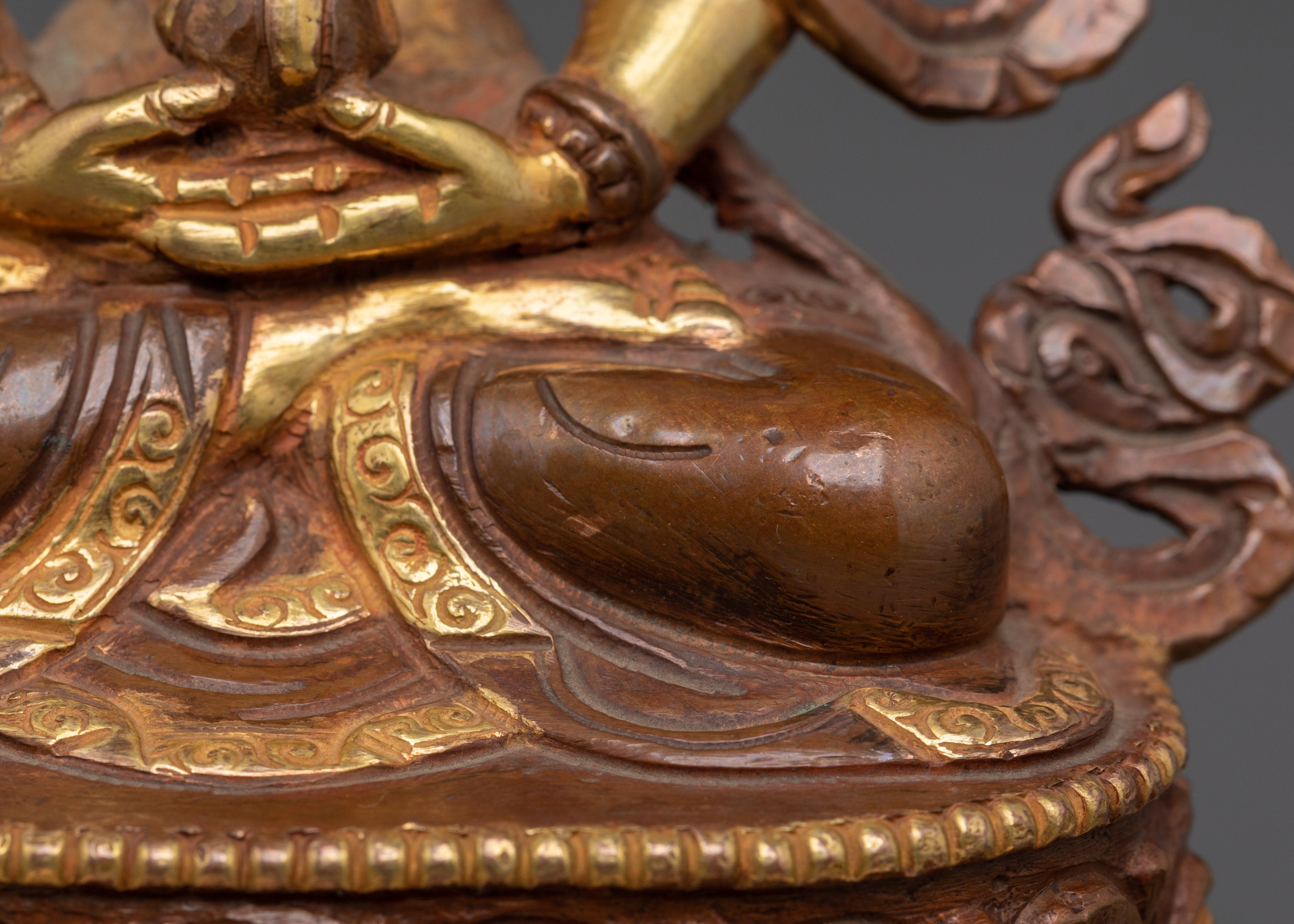 Tibetan Amitayus Statue | Buddha of Longevity and Spiritual Enlightenment