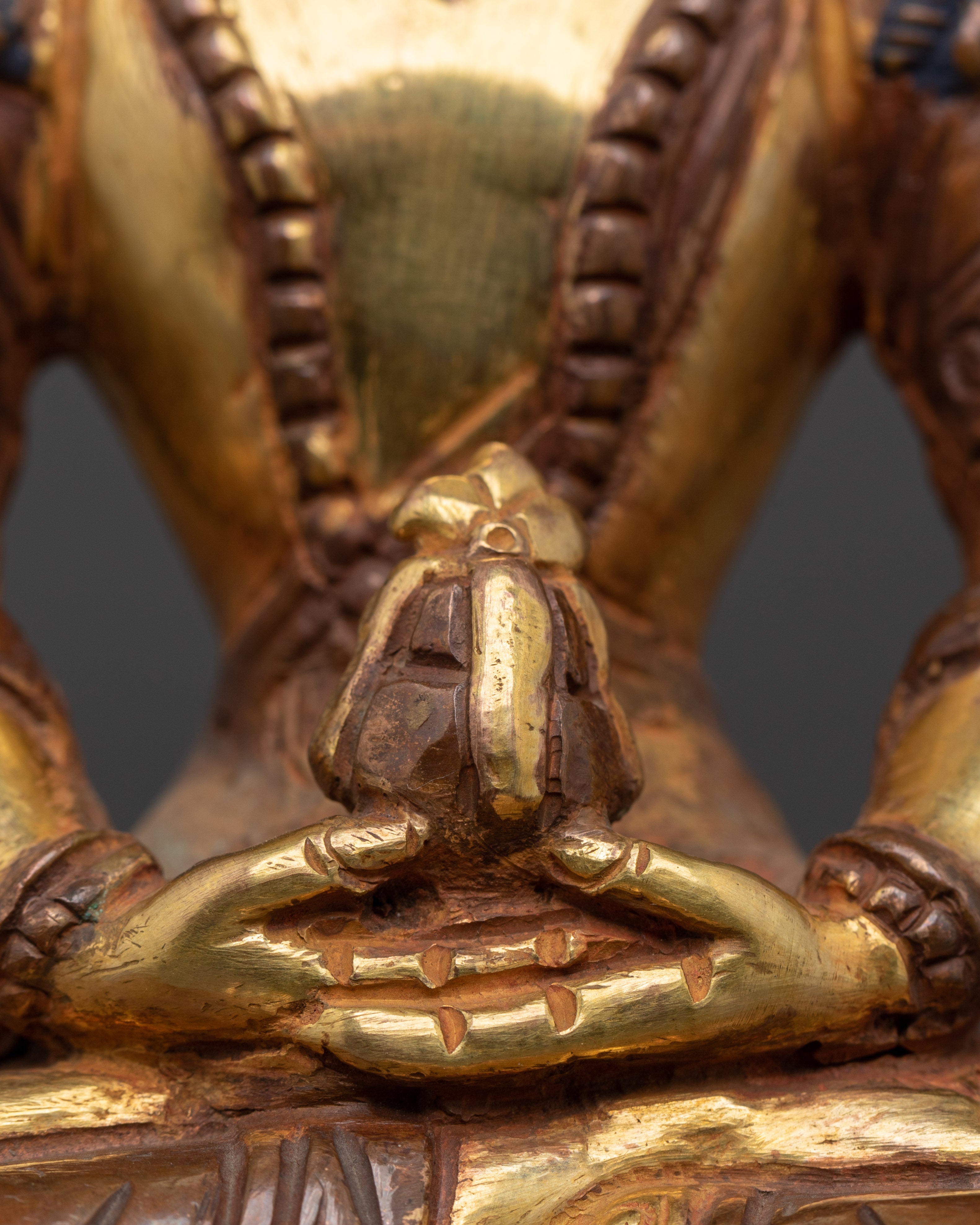 Tibetan Amitayus Statue | Buddha of Longevity and Spiritual Enlightenment