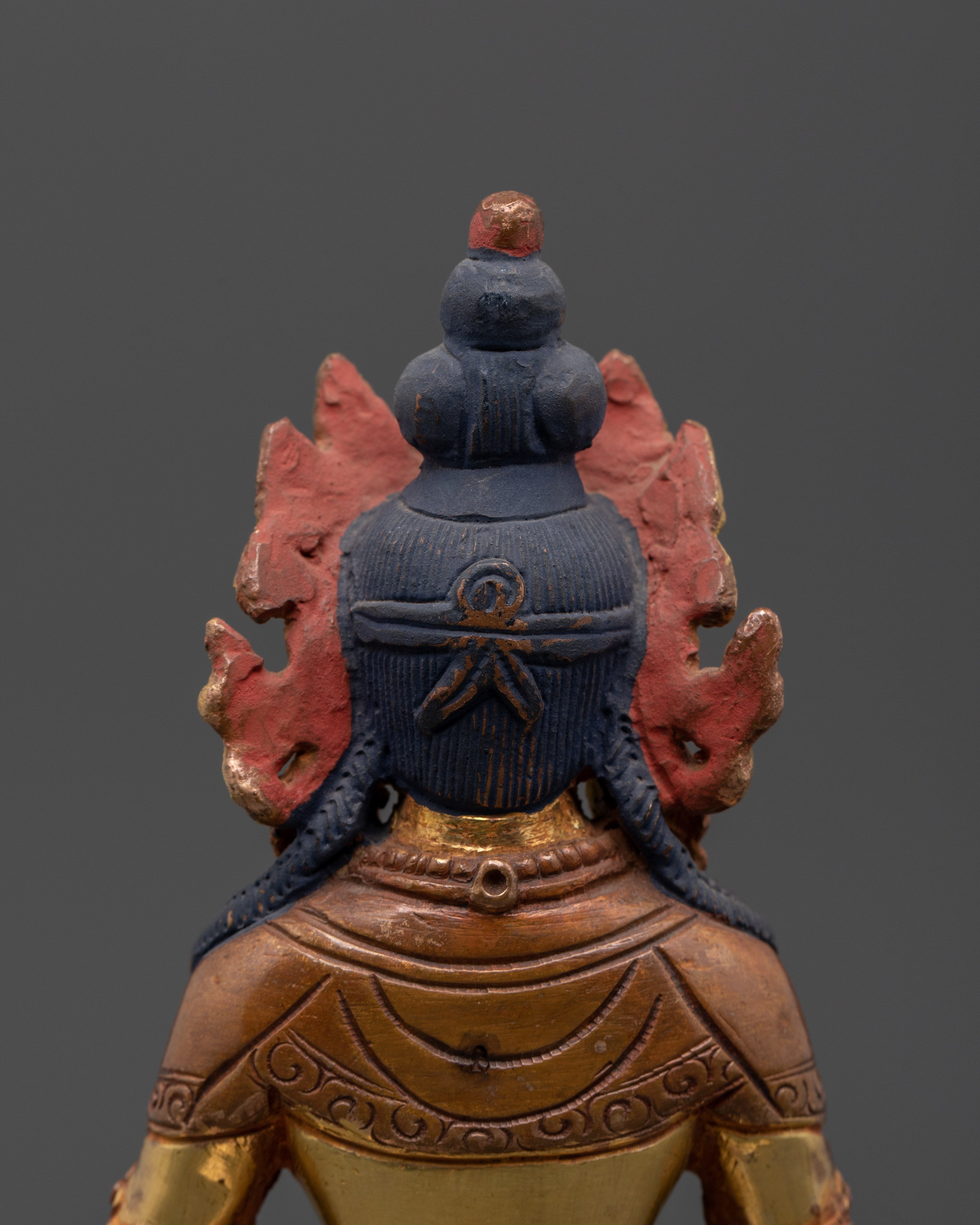 Tibetan Amitayus Statue | Buddha of Longevity and Spiritual Enlightenment