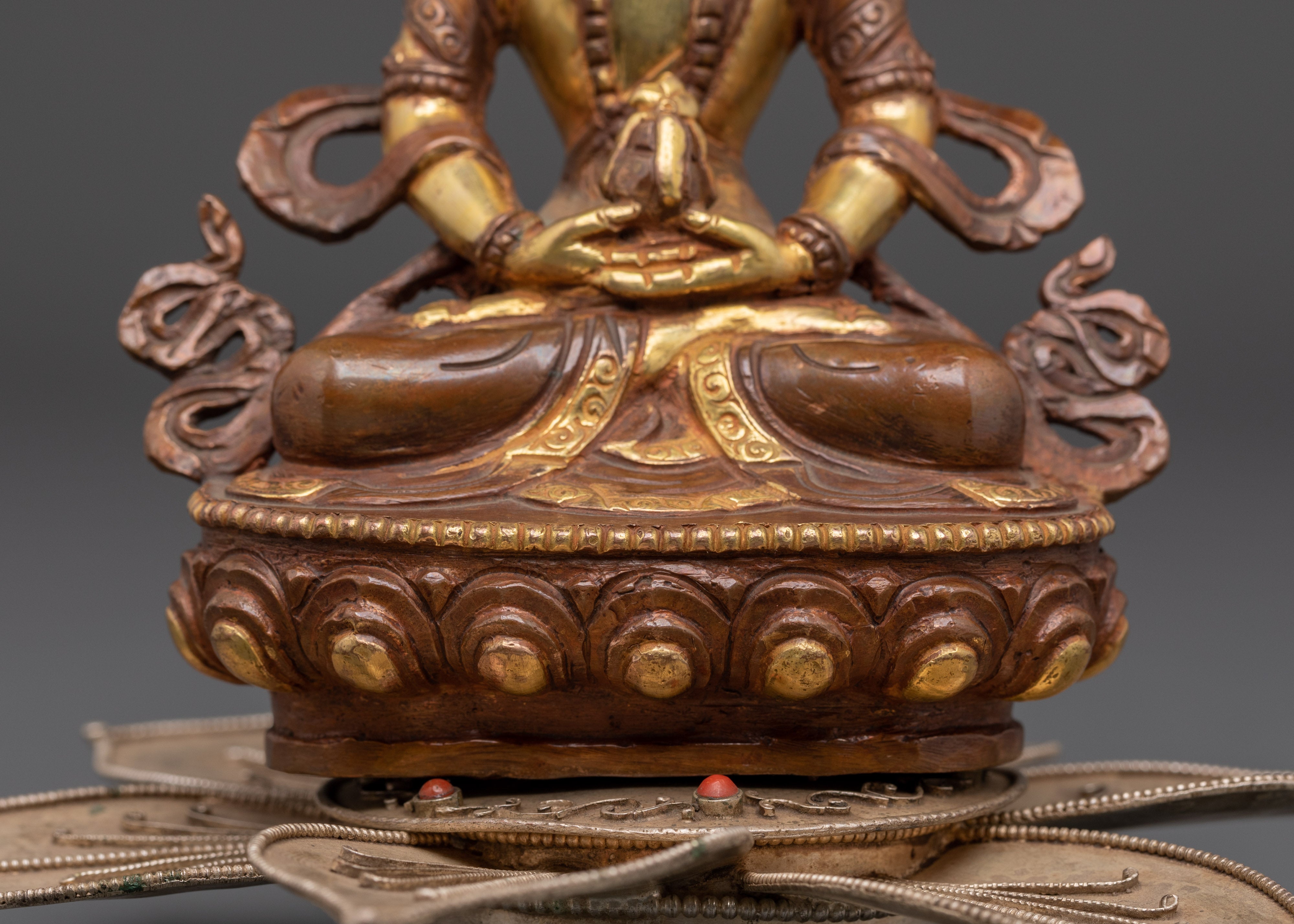 Tibetan Amitayus Statue | Buddha of Longevity and Spiritual Enlightenment