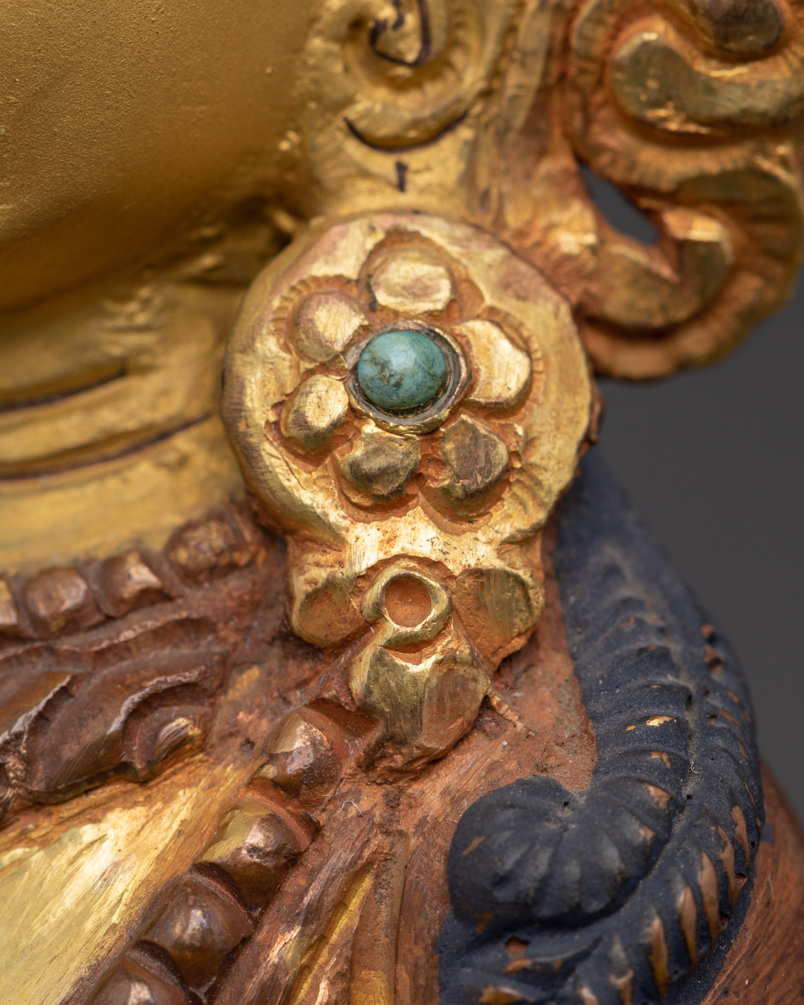 Tibetan Amitayus Statue | Buddha of Longevity and Spiritual Enlightenment