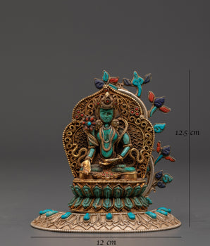 Ratnasambhava Meditation Statue | Buddha of Wisdom and Generosity