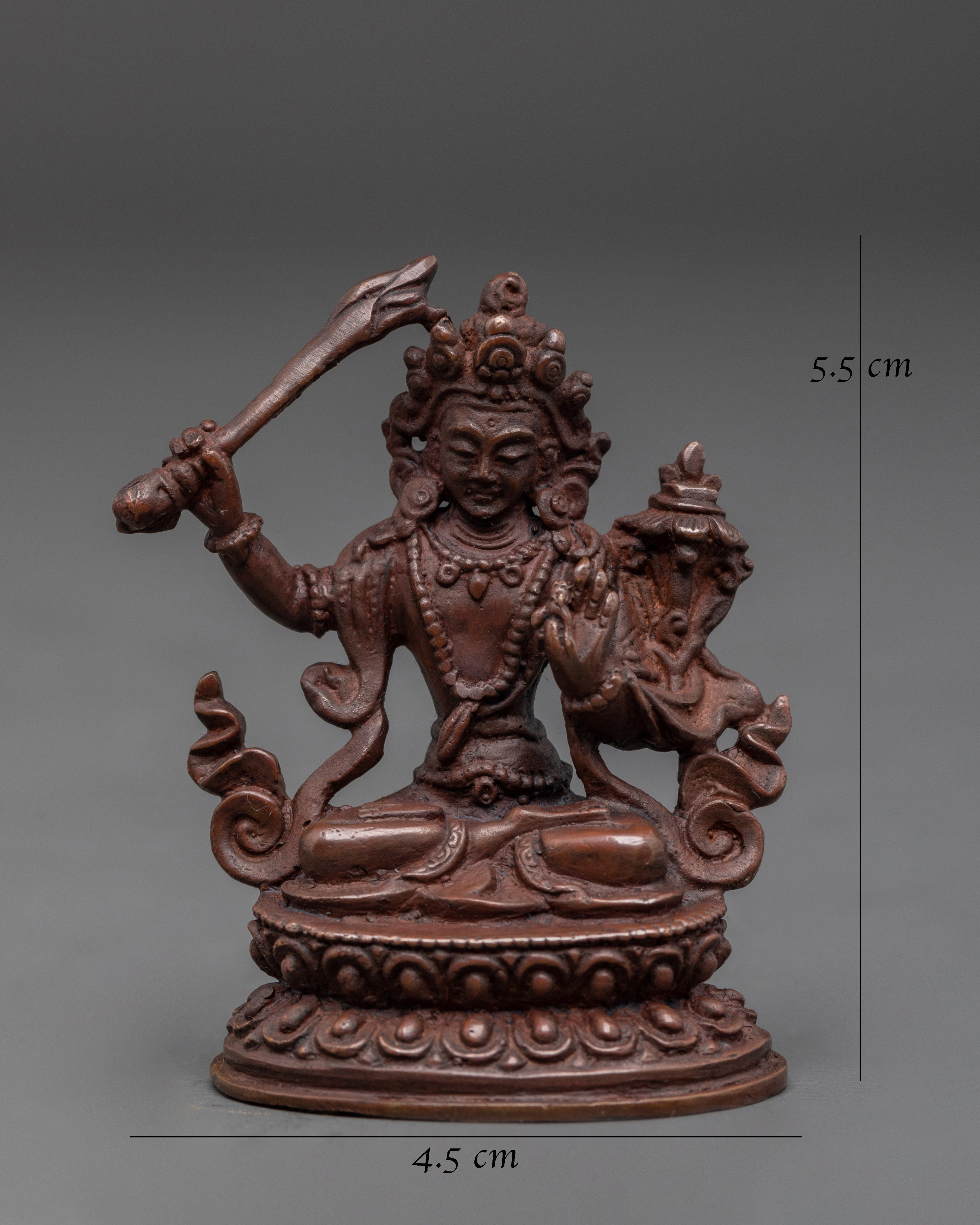 Manjushri, Wisdom Bodhisattva Statue | Buddhist Statue for Meditation & Spiritual