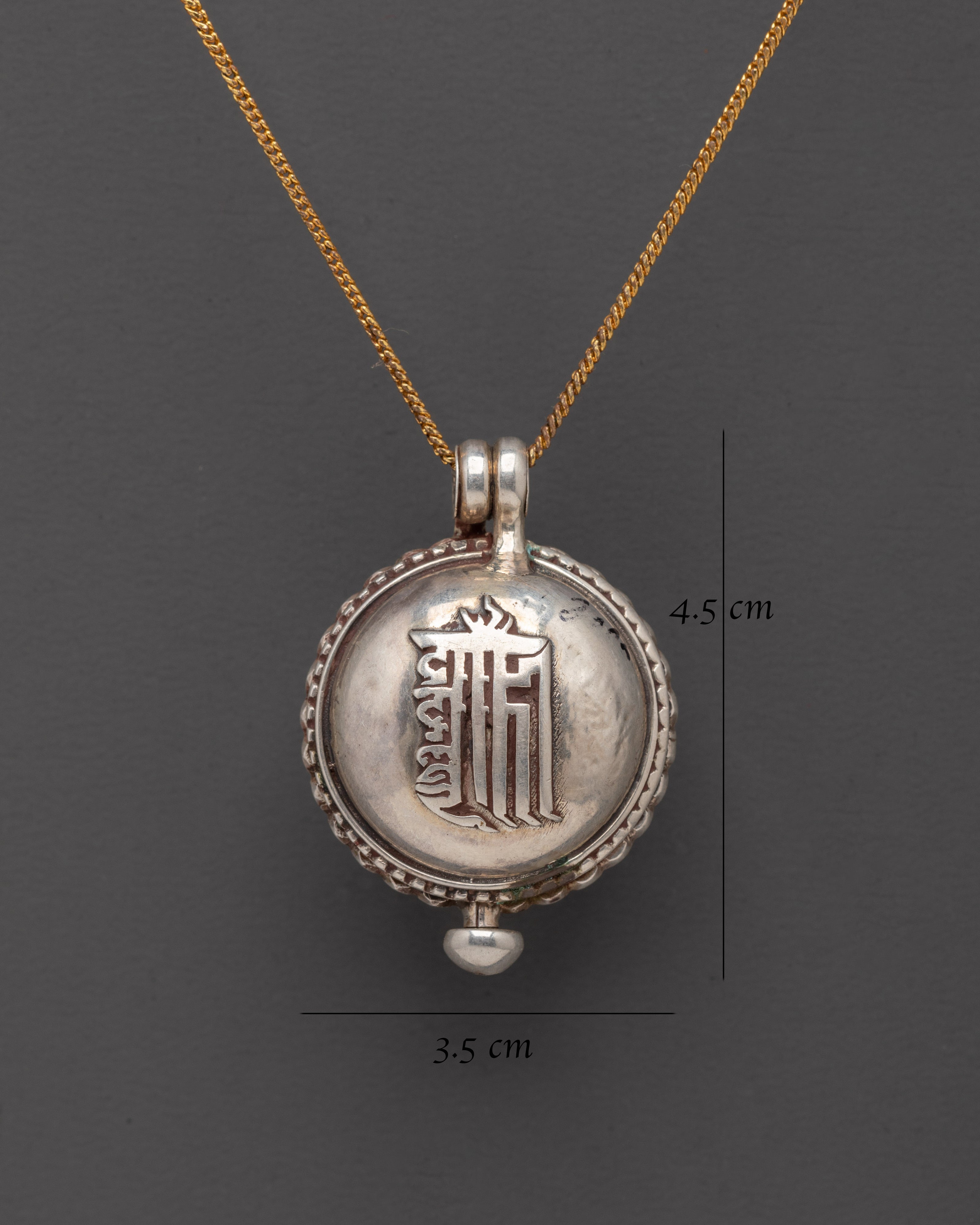 Ghau Locket Pendant | Amulet for Spiritual Practices