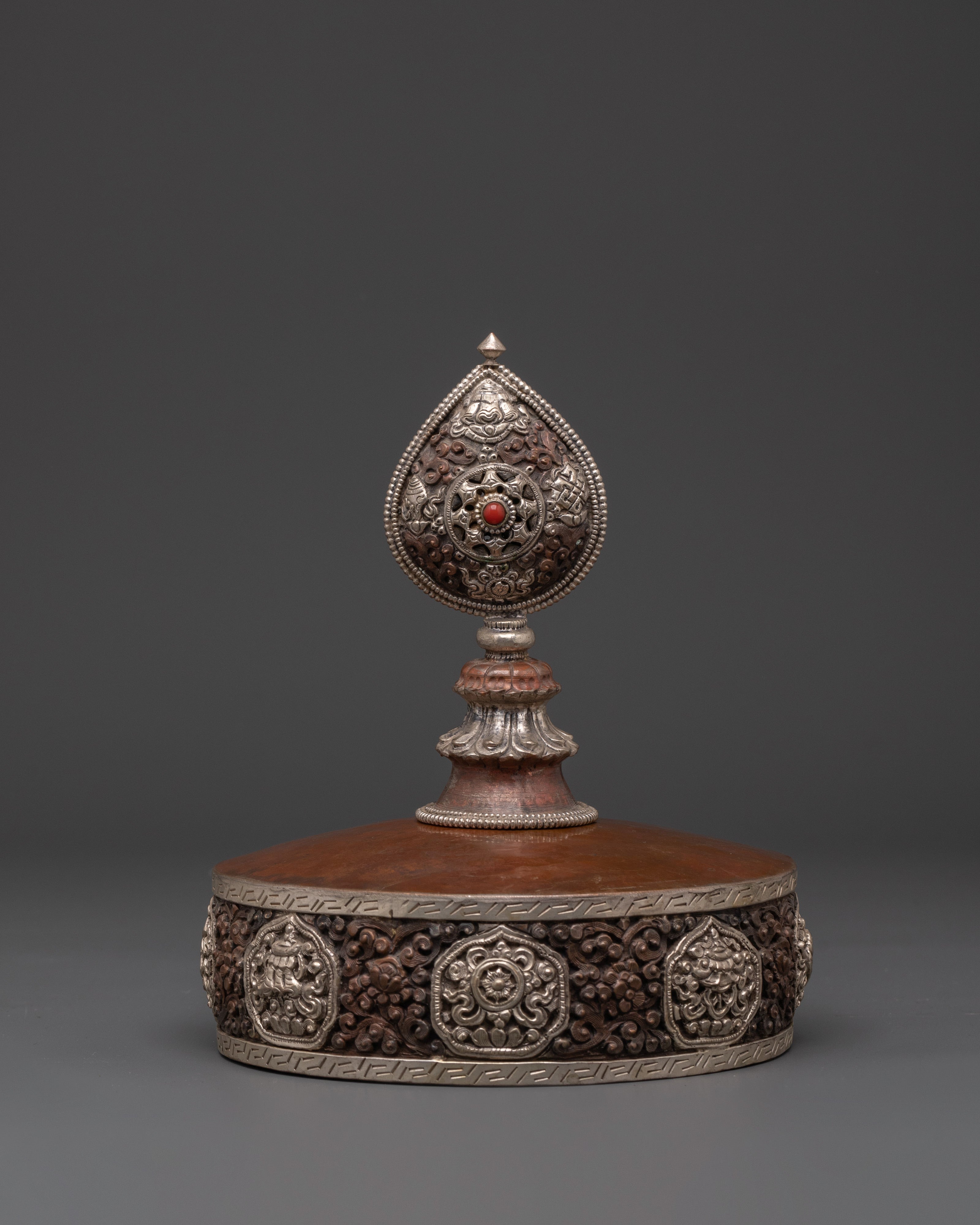 Handmade Buddhist Altar Mandala | Sacred Ritual Offering Object