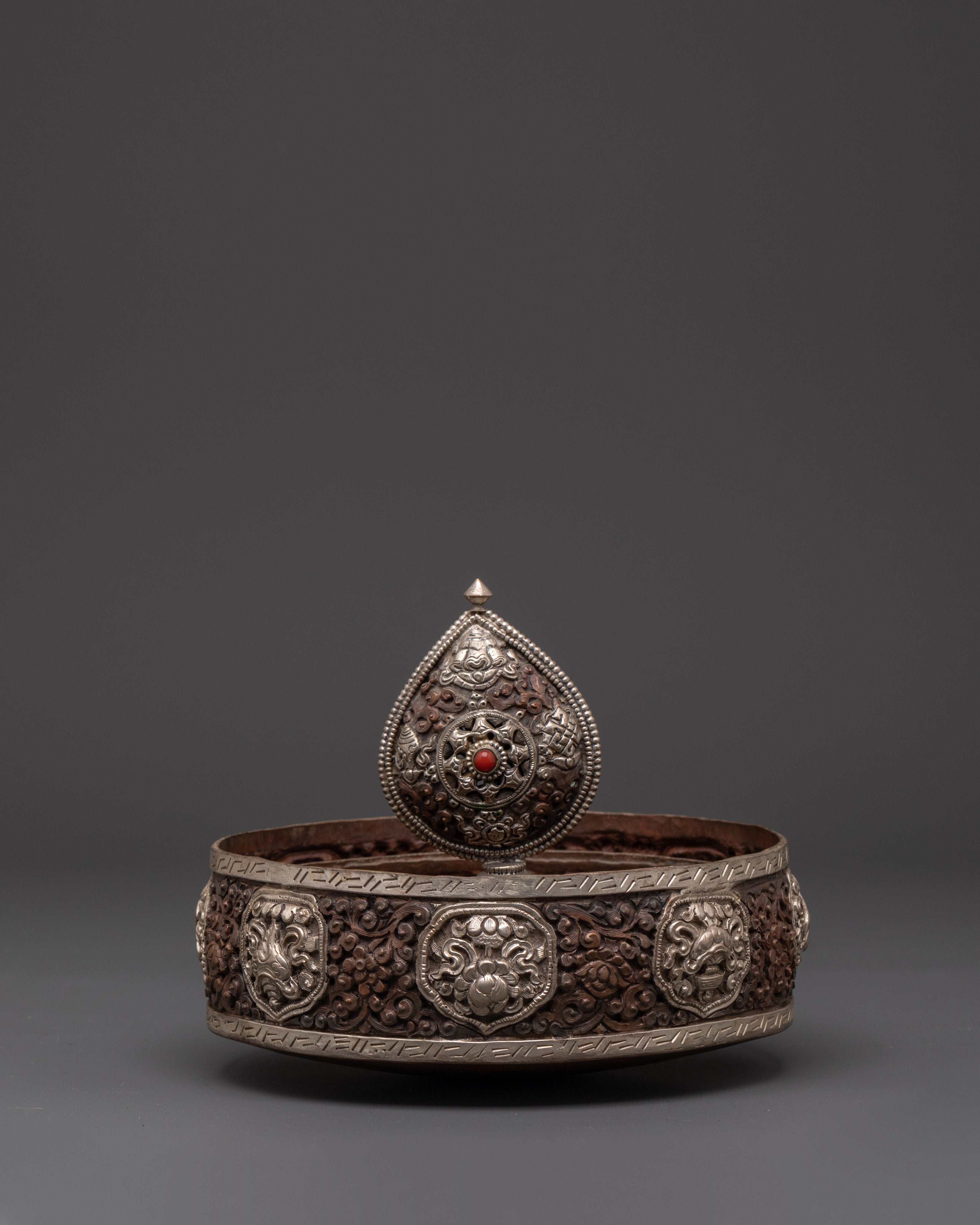 Handmade Buddhist Altar Mandala | Sacred Ritual Offering Object