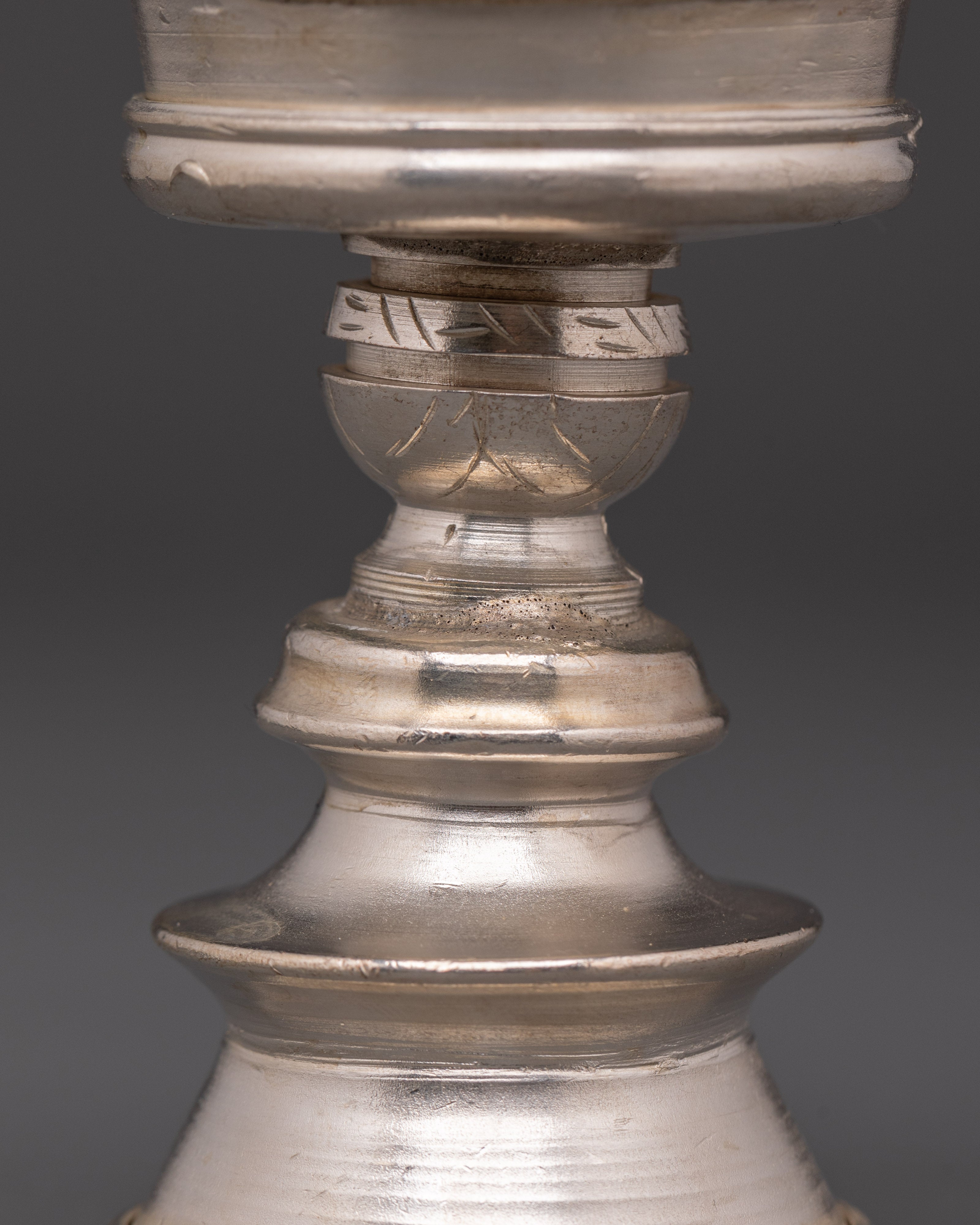 Tibetan Buddhist Offering Butter Lamp | Buddhist Ritual Oil Lamp for Puja
