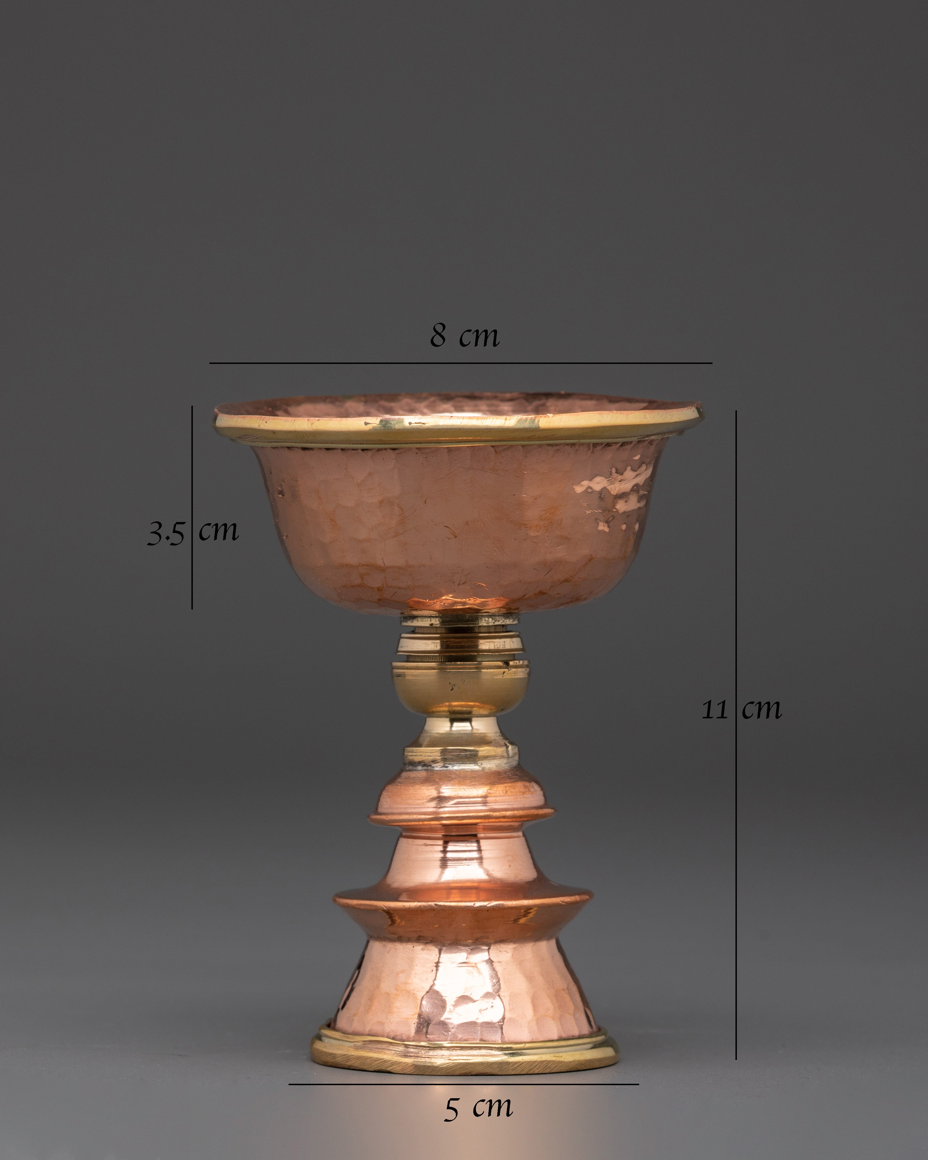 Tibetan Puja Lamp | Spiritual Prayer Decor