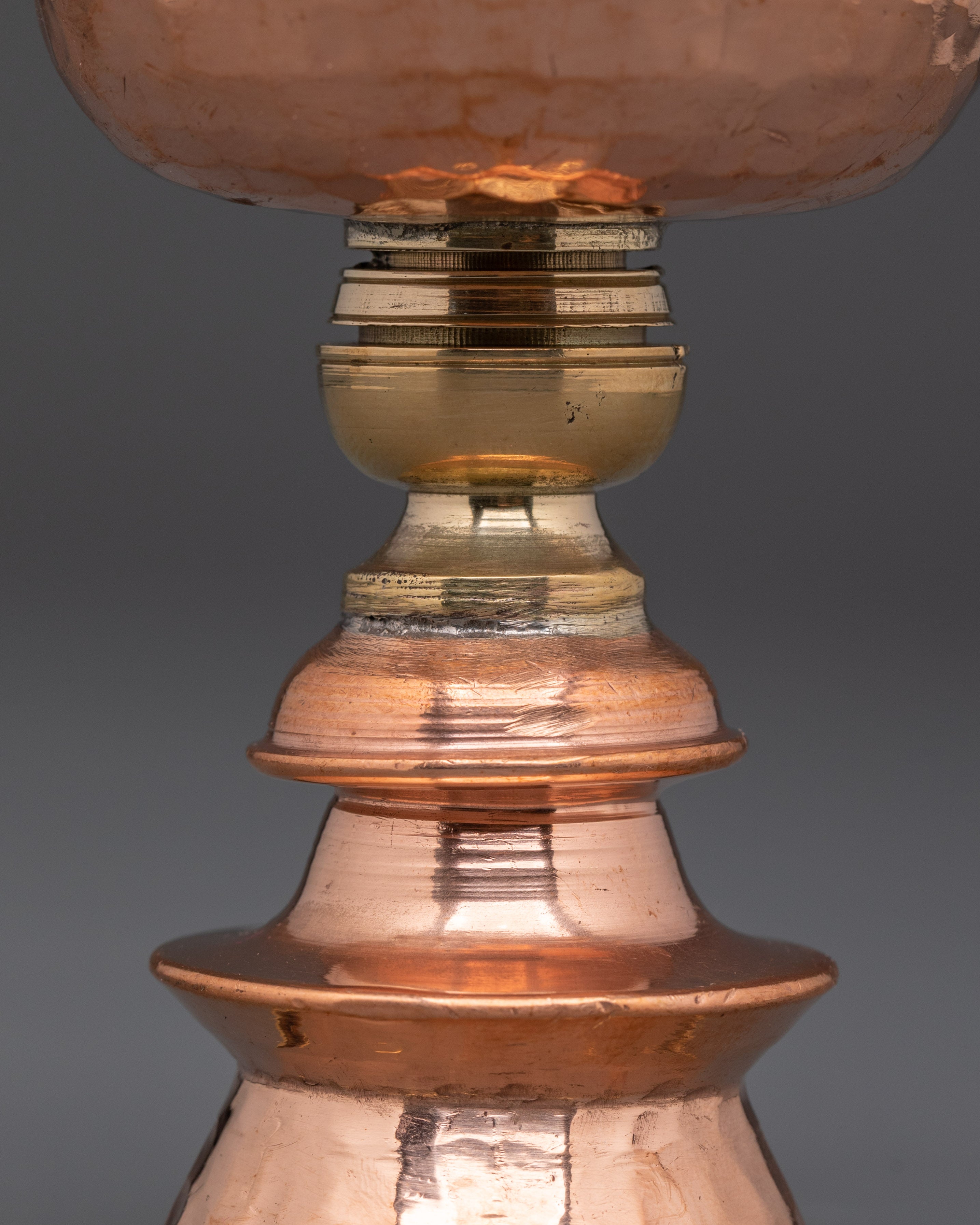 Tibetan Puja Lamp | Spiritual Prayer Decor