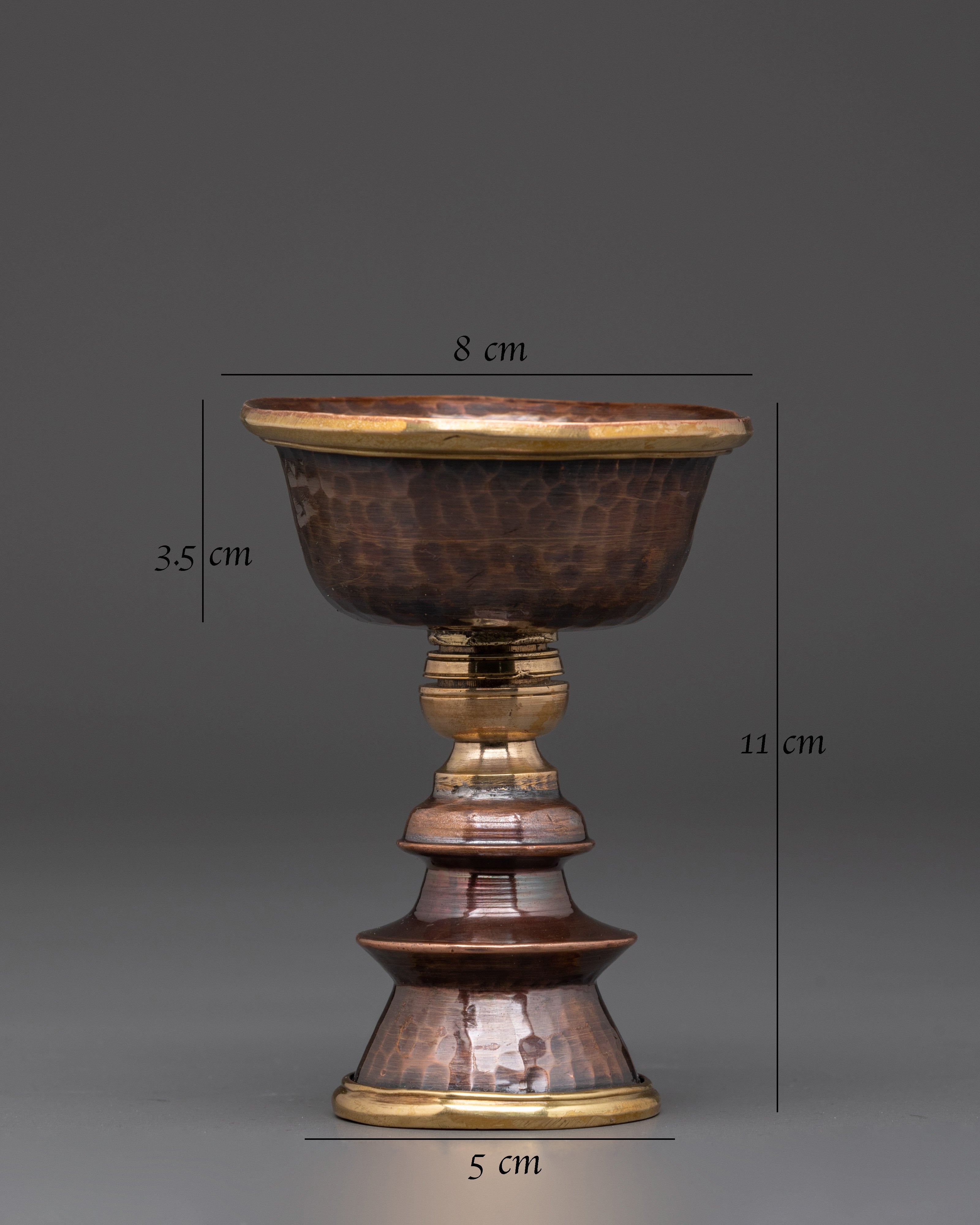 Sacred Offering Butter Lamp |  Buddhist Ritual Light