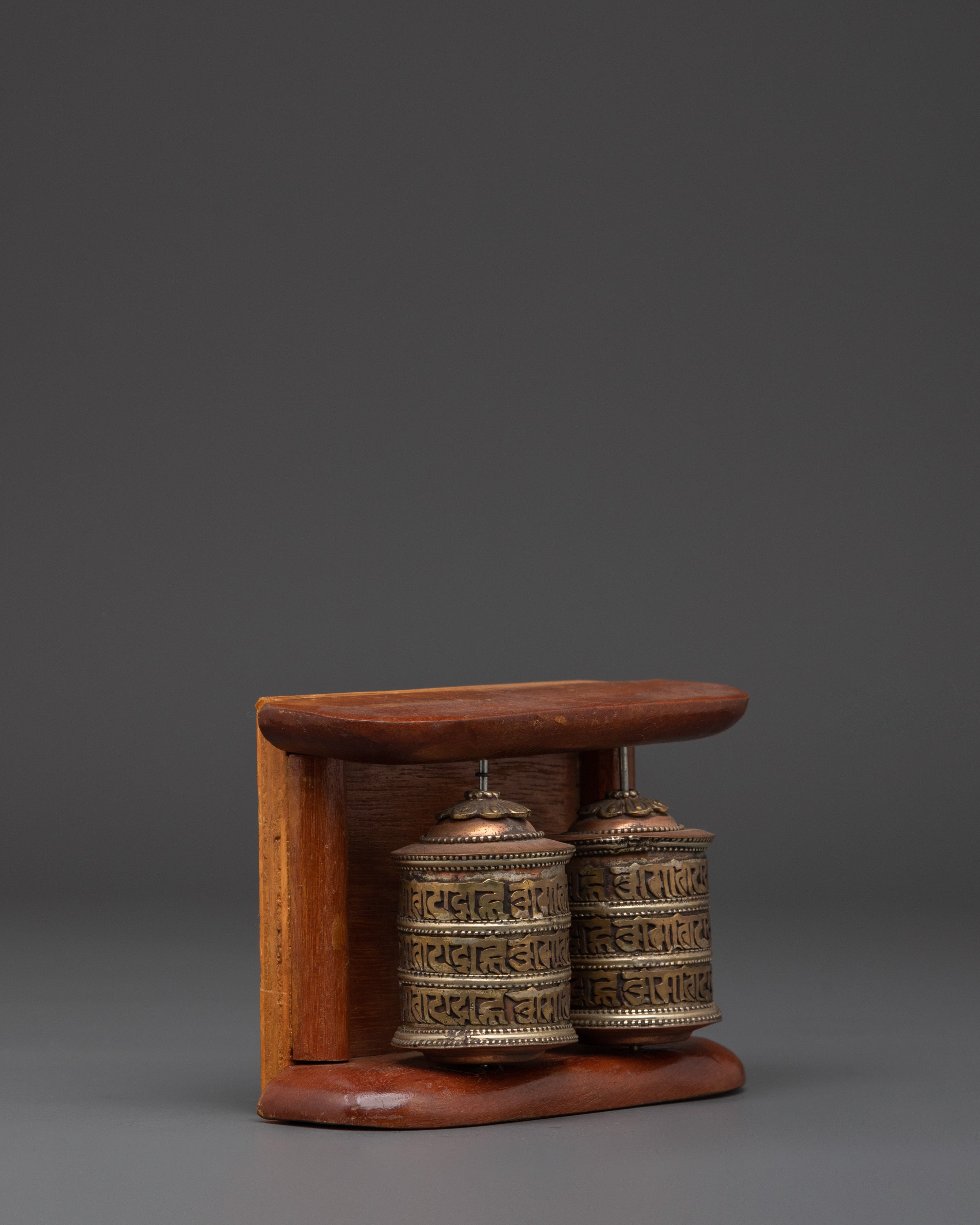 Buddhist Spiritual Prayer Wheel | Sacred Mantra Wheel for Peace