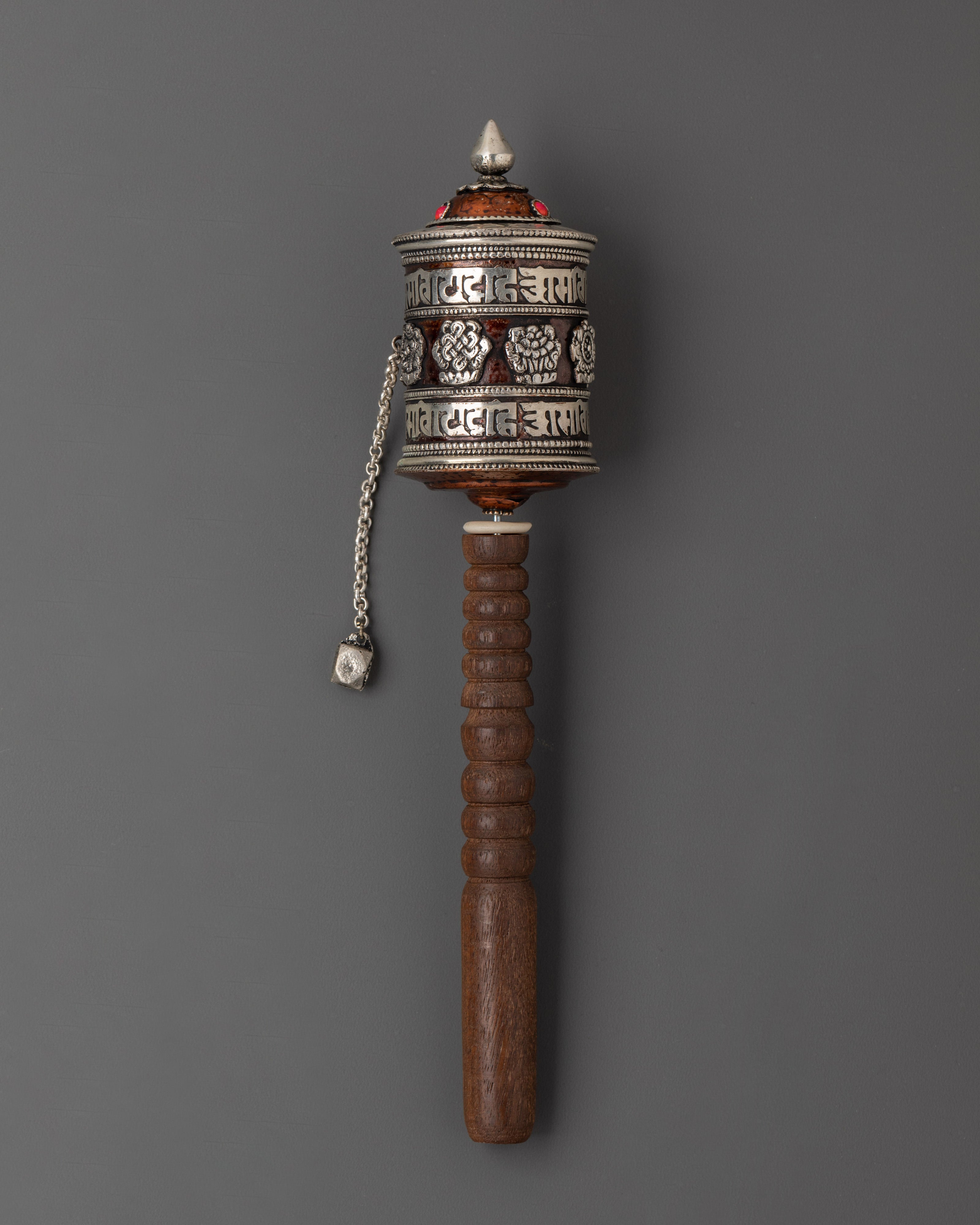 Buddhist Sacred Mantra Prayer Wheel