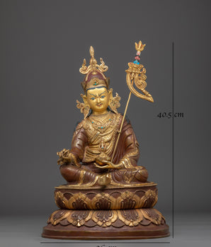 Handmade Statue of Guru Rinpoche | Buddhist Precious Guru