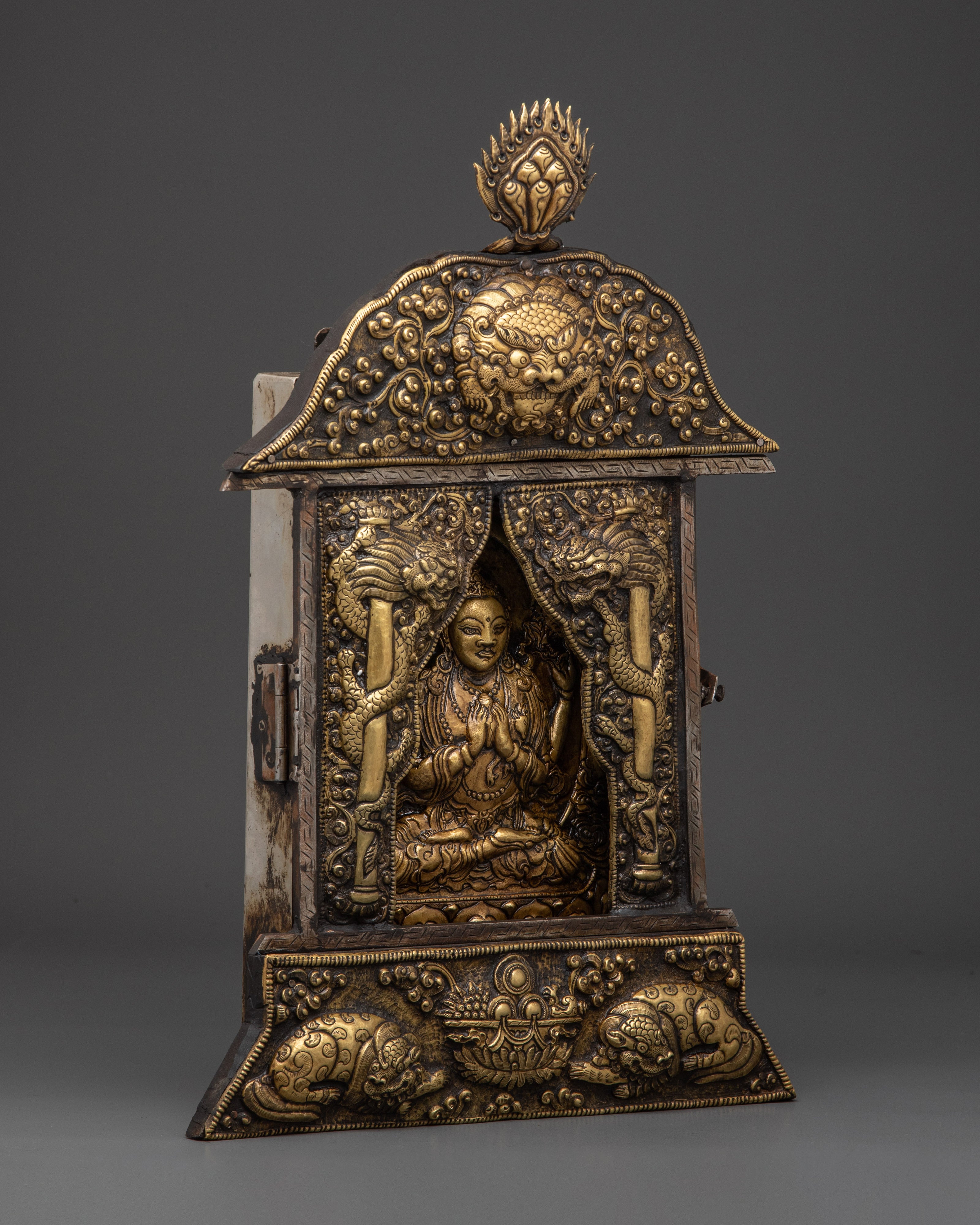 Chenrezig Brass Statue | The Bodhisattva of Compassion