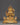 Gold Plated Buddhist Chenrezig Sculpture | Copper Sculpture with Coral & Turquoise