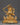 Handmade Manjushri Buddhist Sculpture | Gold Plated Manjushri Statue | Copper & Brass