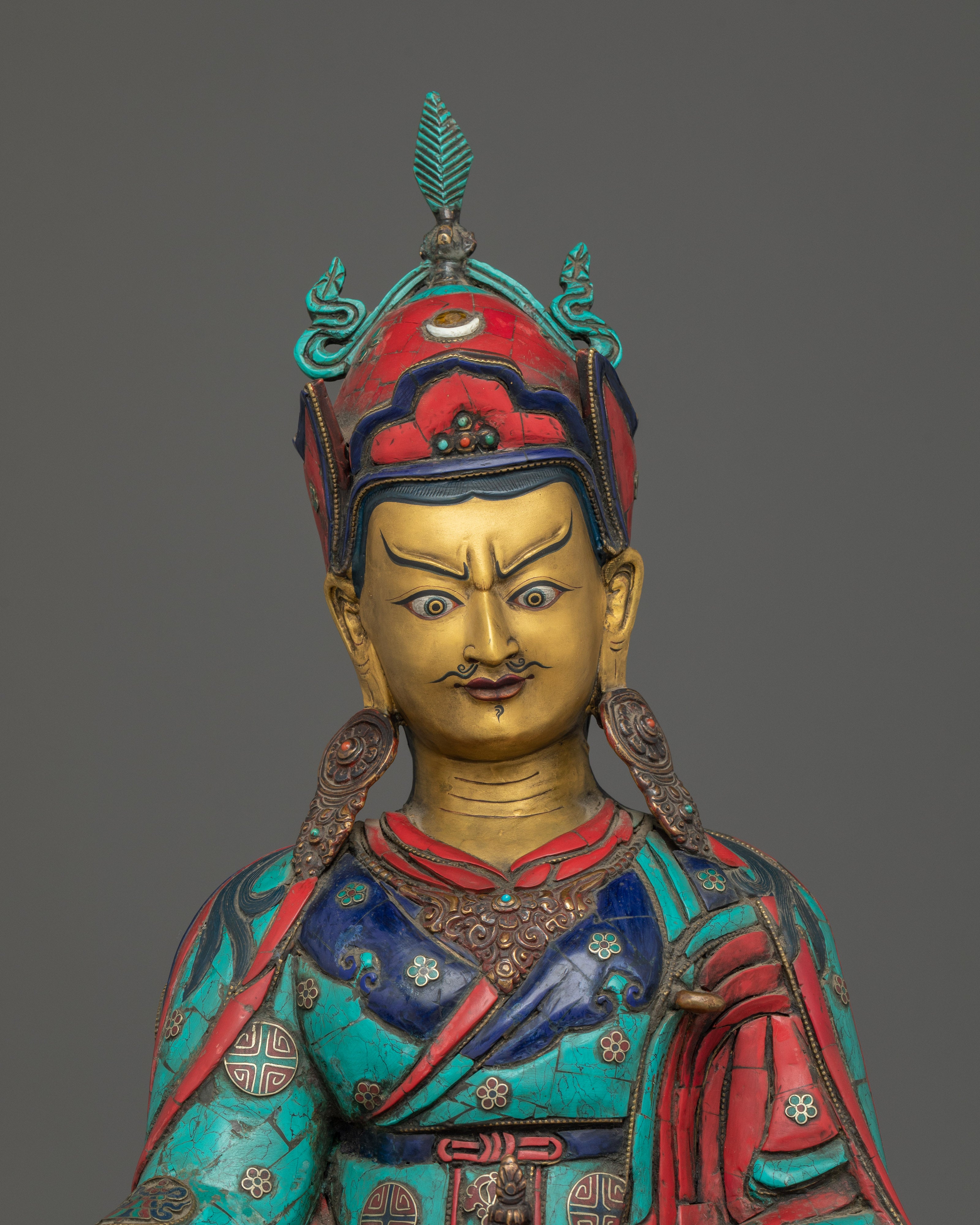 Statue of Padmasambhava | Symbol of Glorious Wisdom