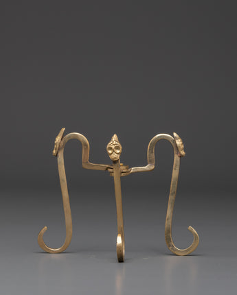 Brass Kapala Stand