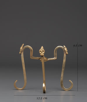 Brass Kapala Stand | Kapala Holder