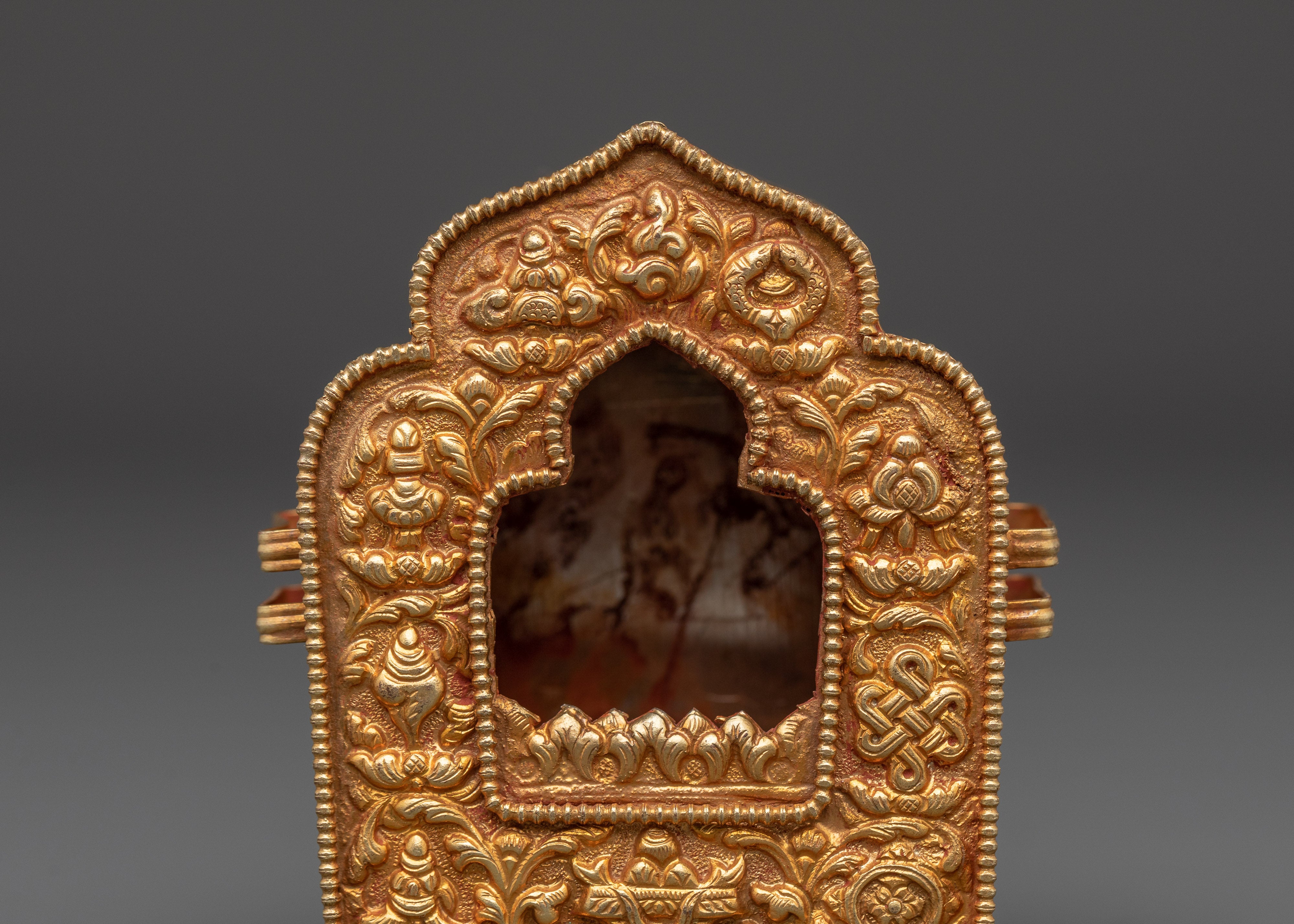Tibetan Spiritual Ghau Box | Portable Buddhist Altar