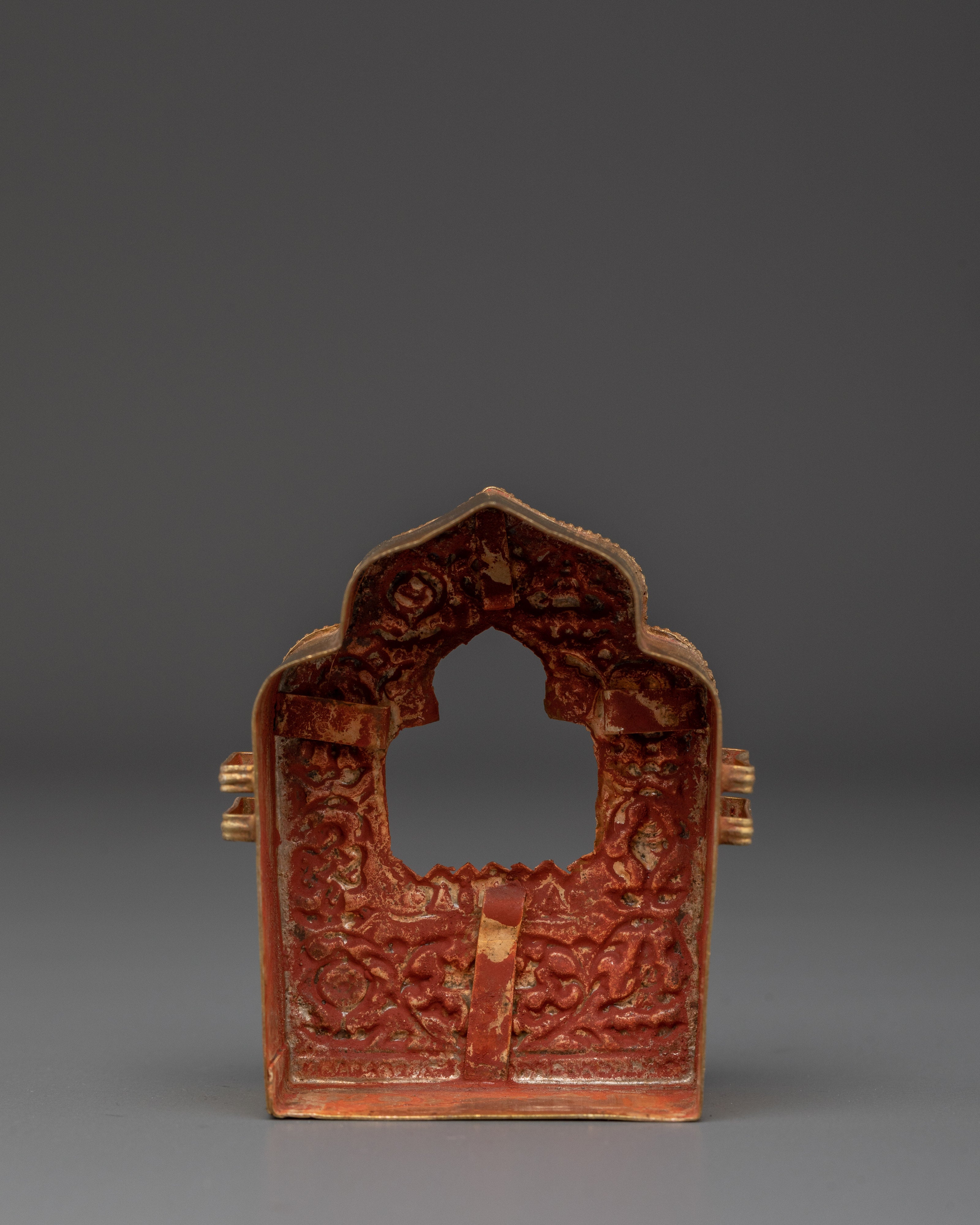 Tibetan Spiritual Ghau Box | Portable Buddhist Altar