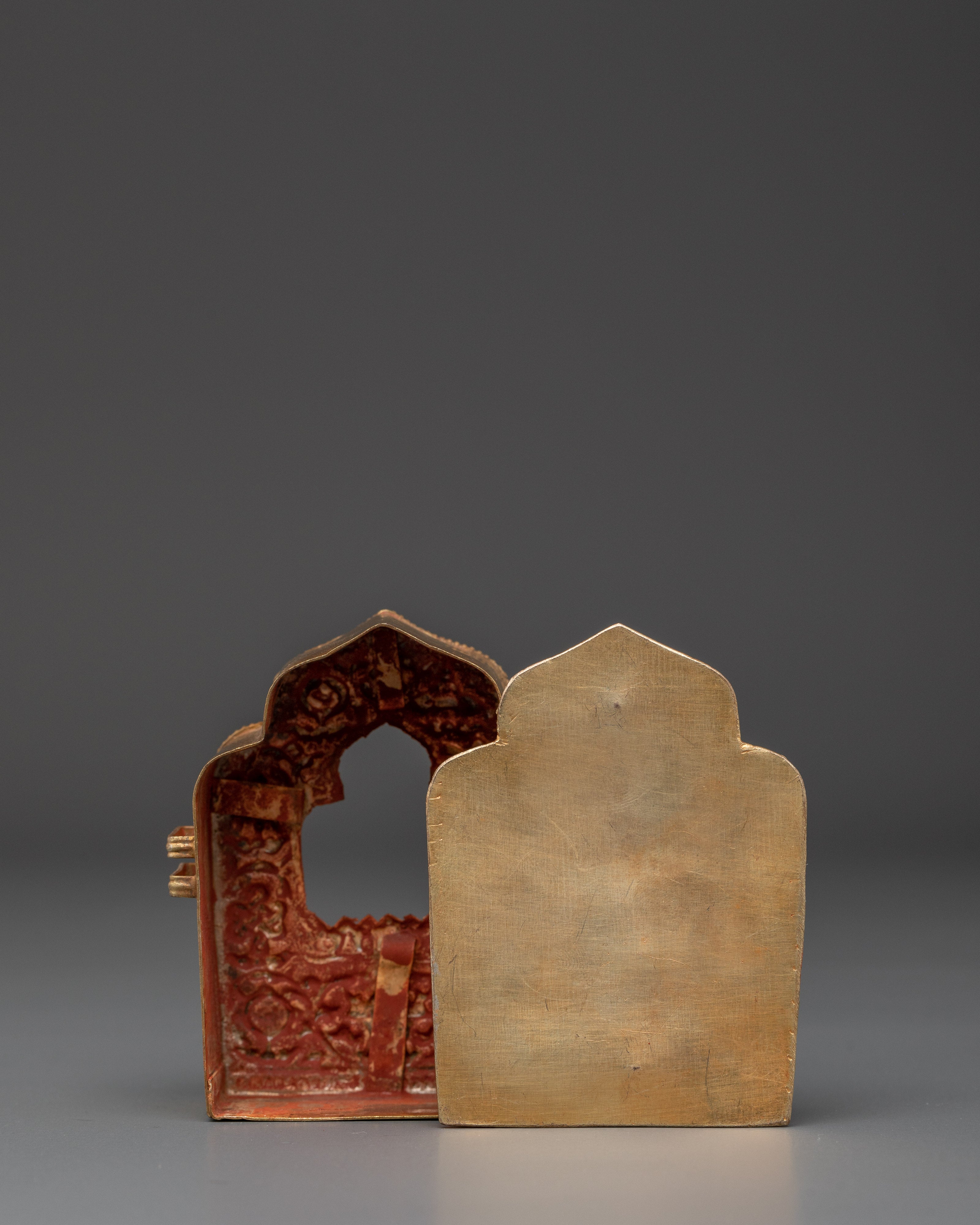 Tibetan Spiritual Ghau Box | Portable Buddhist Altar
