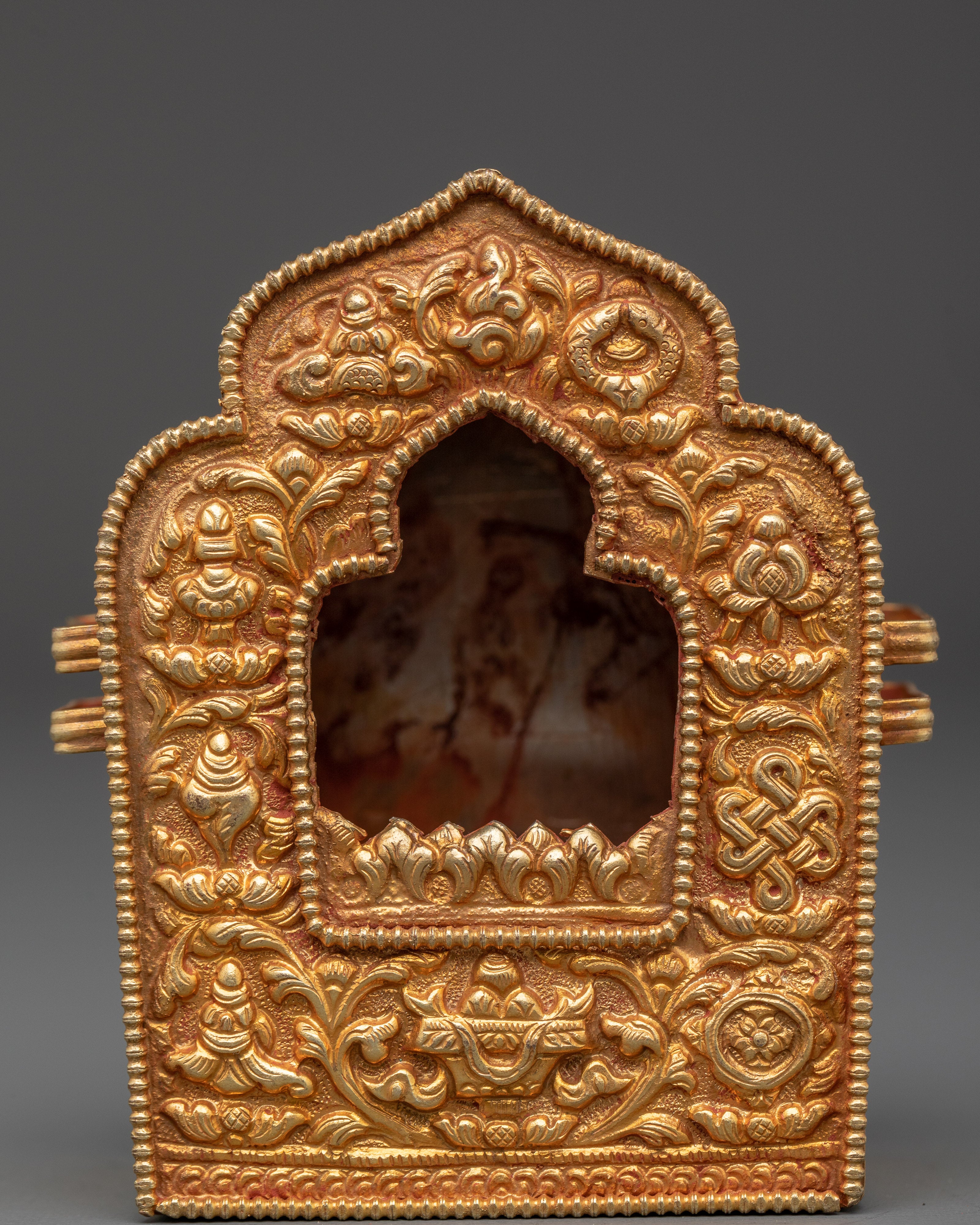 Tibetan Spiritual Ghau Box | Portable Buddhist Altar
