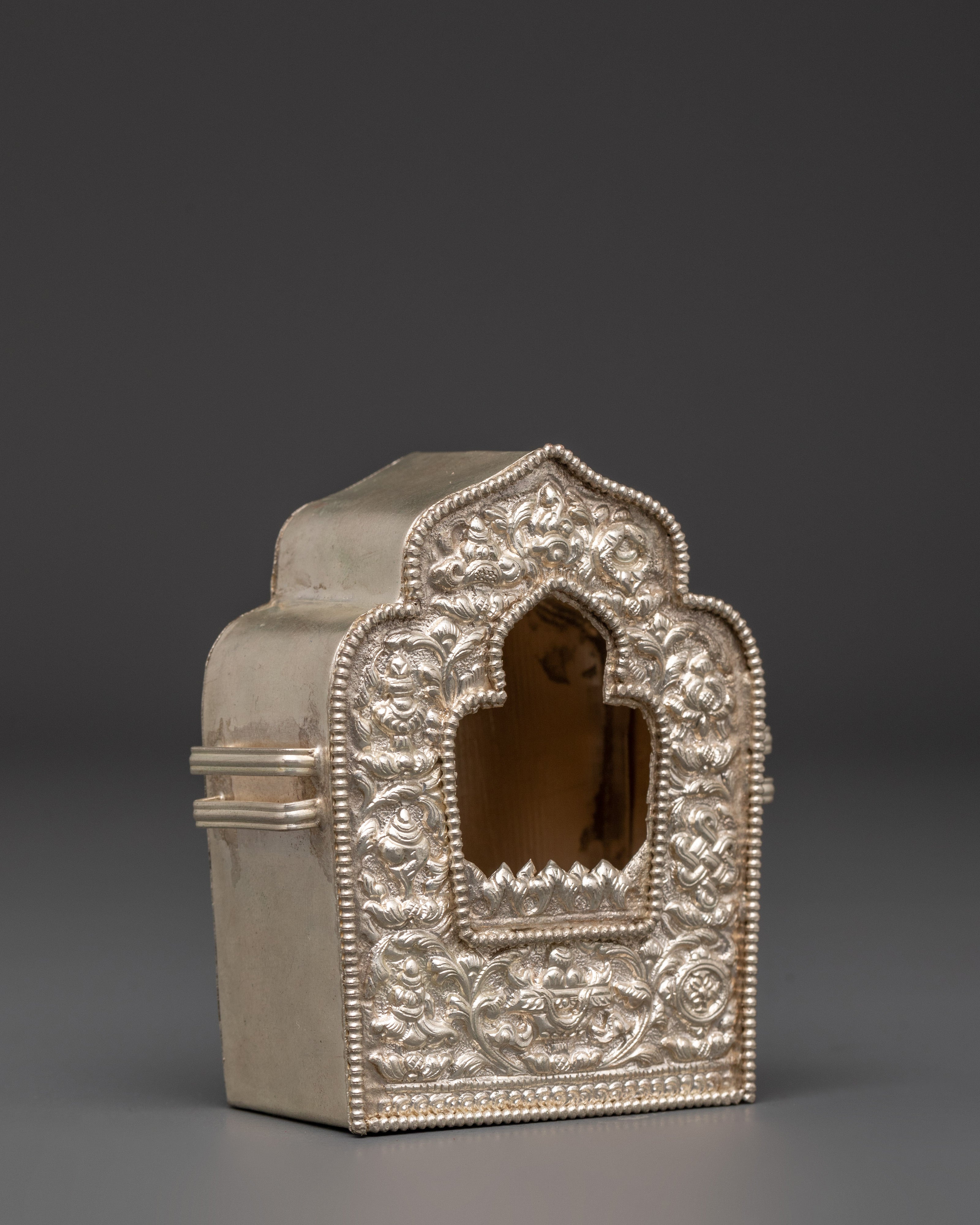 Tibetan Sacred Ritual Ghau Box | Spiritual  Box with Intricate Design