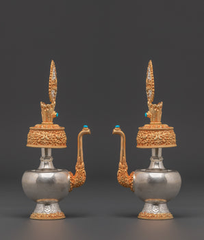 Himalayan Bhumba | Set with Turquoise Stones