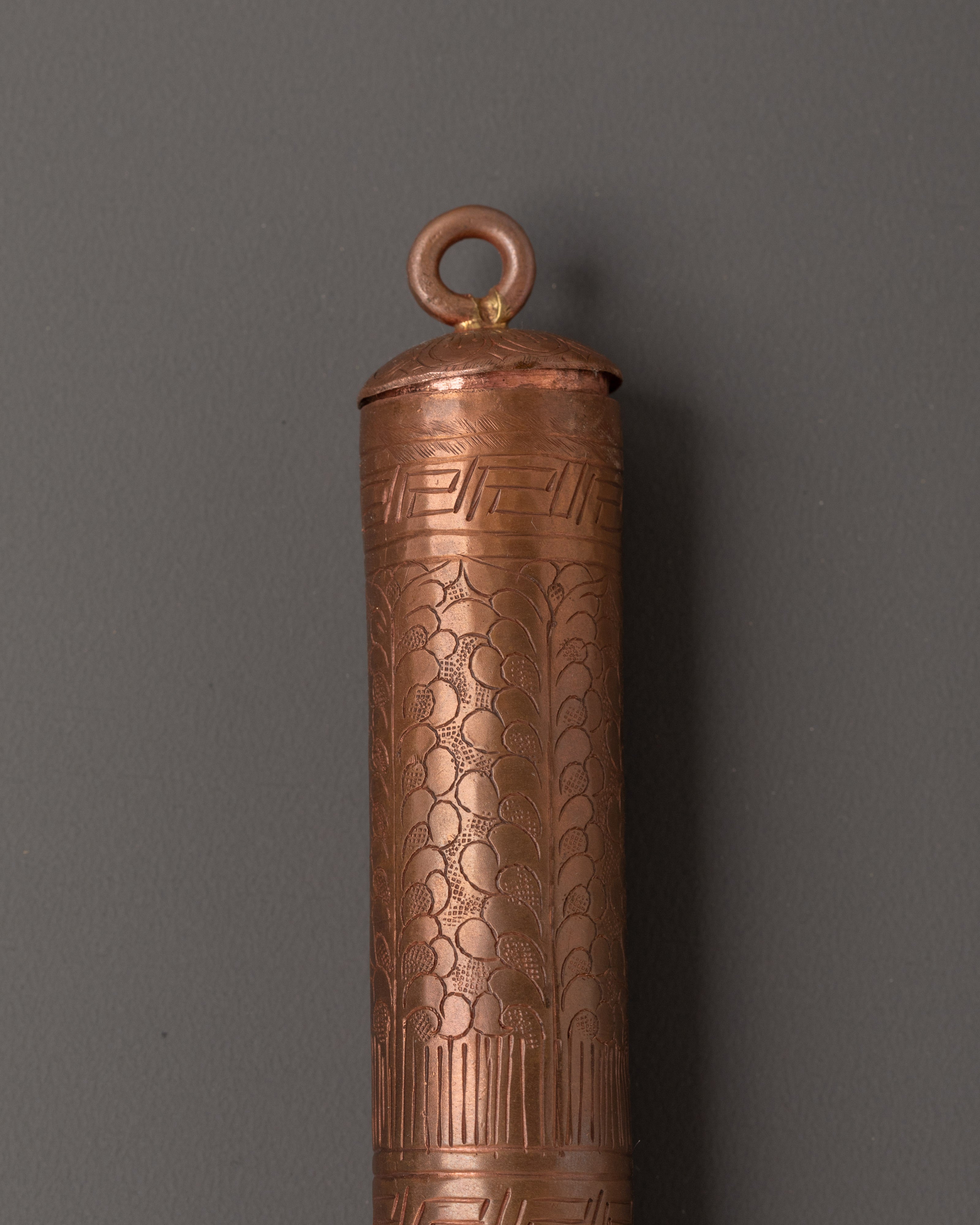 Spiritual Protection Copper Buti | Sacred Jewelry for Spiritual Practices