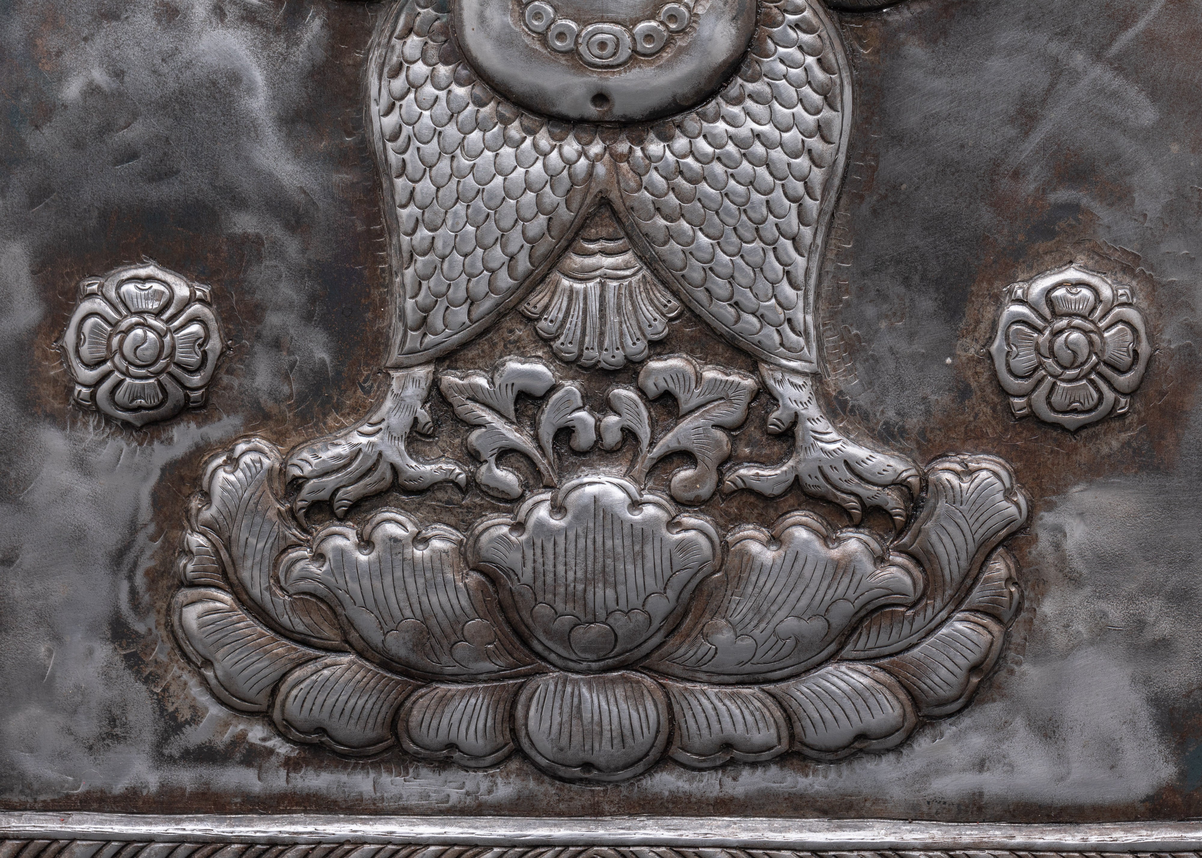 Garuda Iron Sculpture Wall Hanging | Spiritual Home Decor