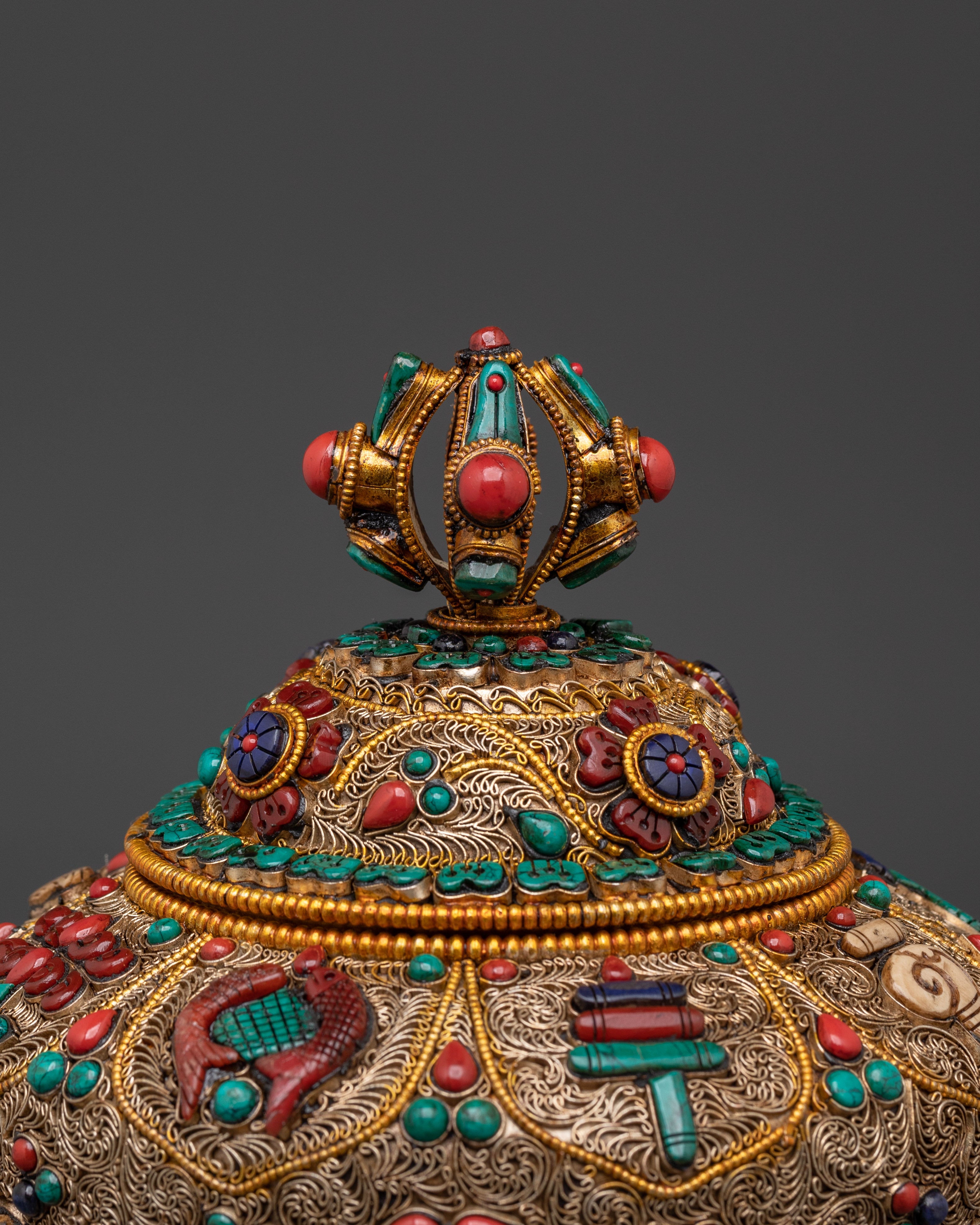 Decorative Dhupur Rice Pot | Spiritual Rice Pot