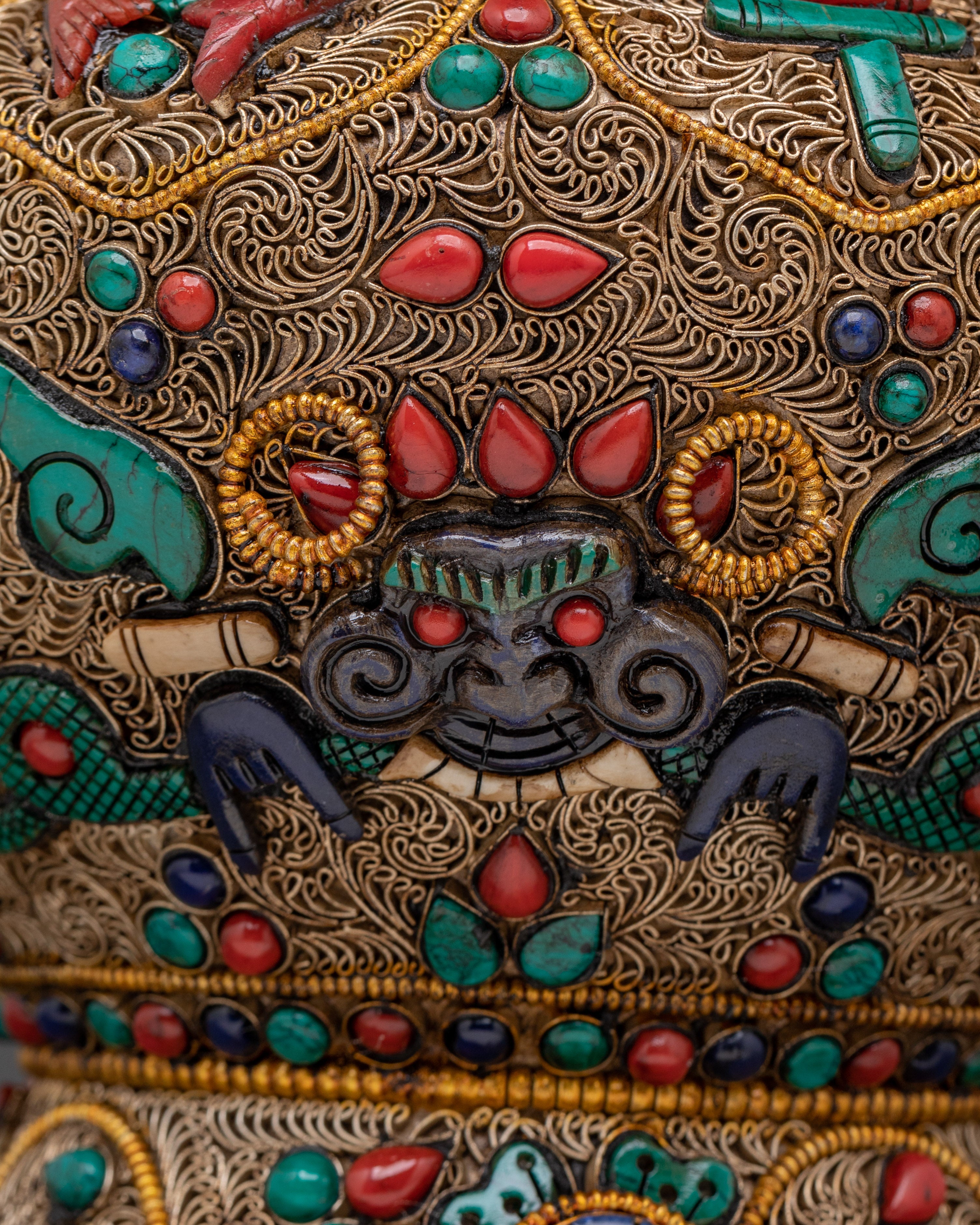 Decorative Dhupur Rice Pot | Spiritual Rice Pot