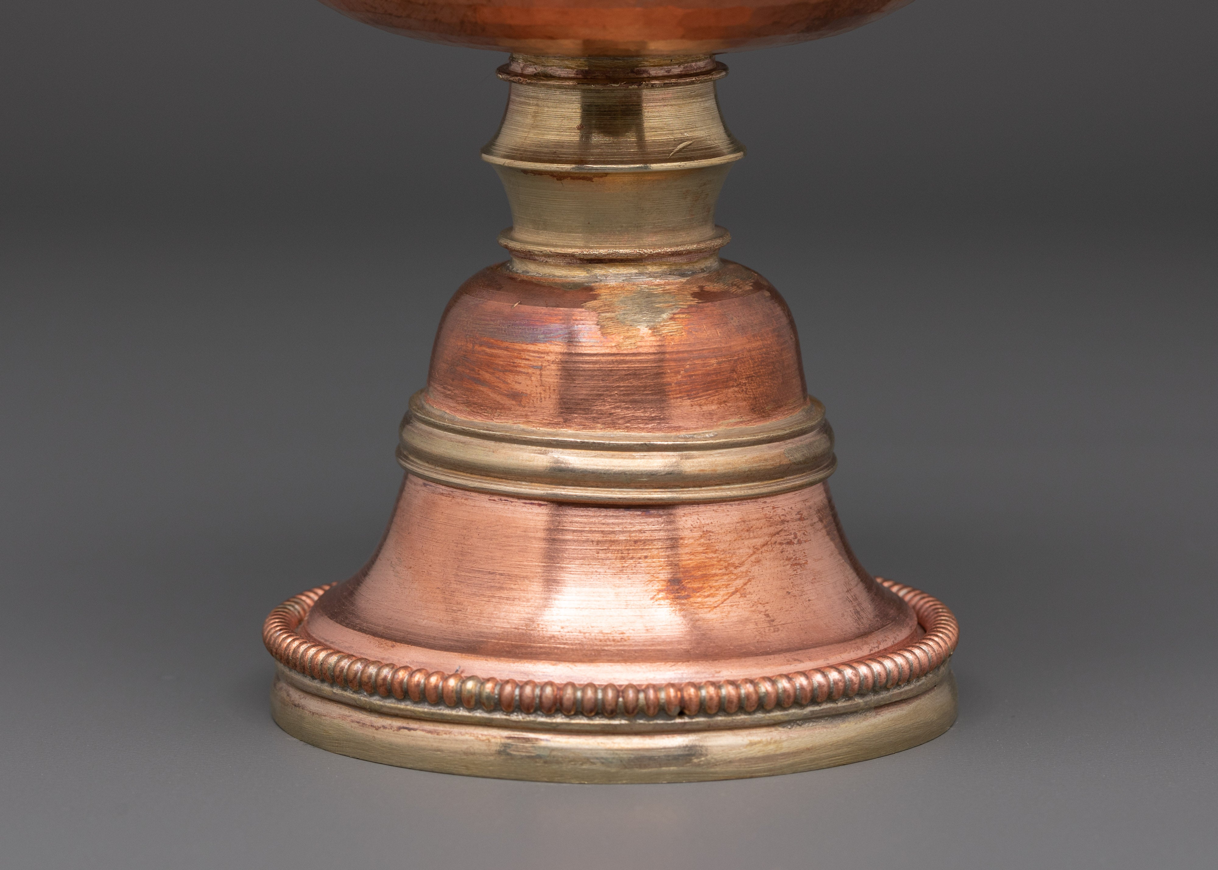 Brass Light Offering Butter Lamp | Offering Lamp For Meditation & Spiritual Practices