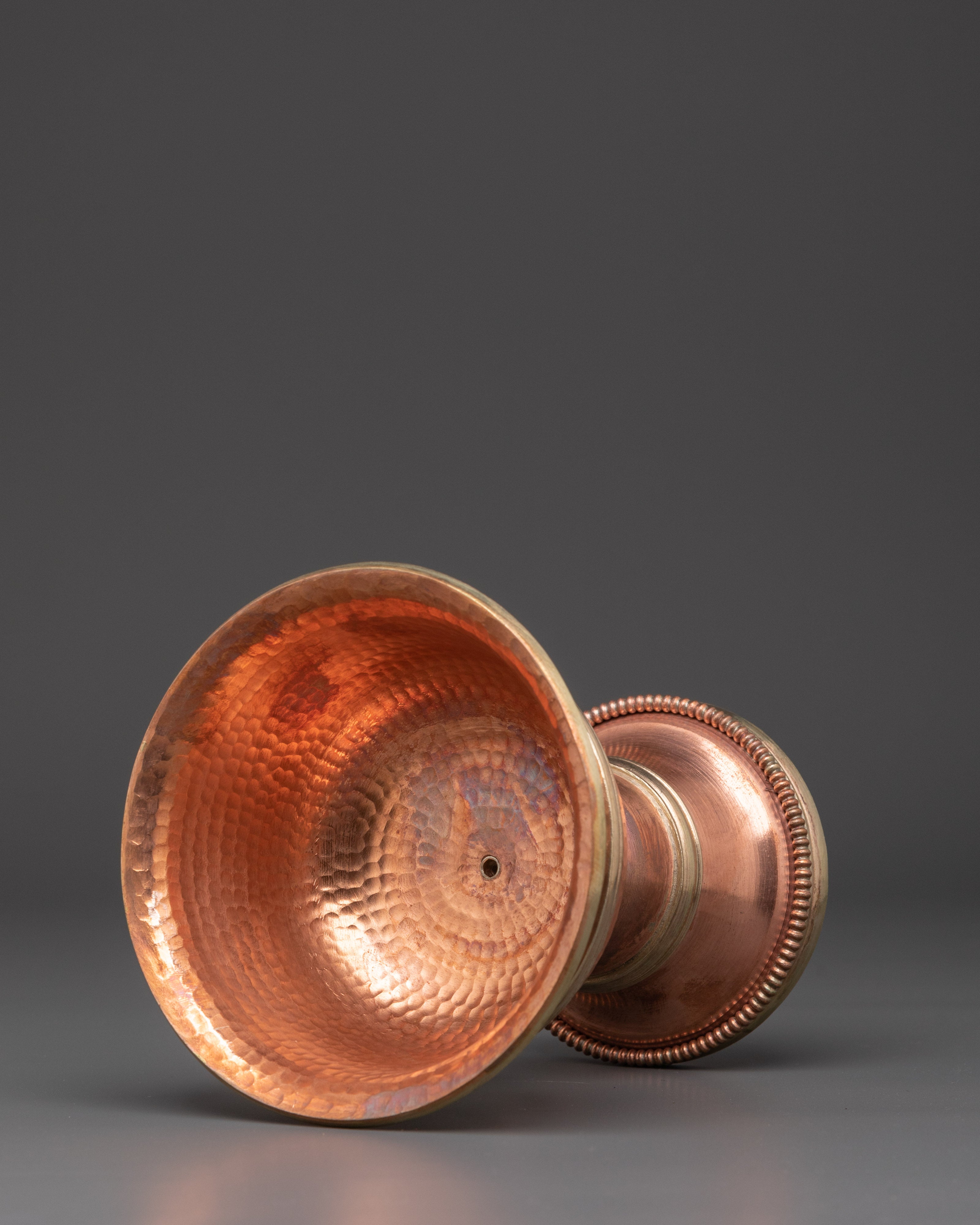 Brass Light Offering Butter Lamp | Offering Lamp For Meditation & Spiritual Practices