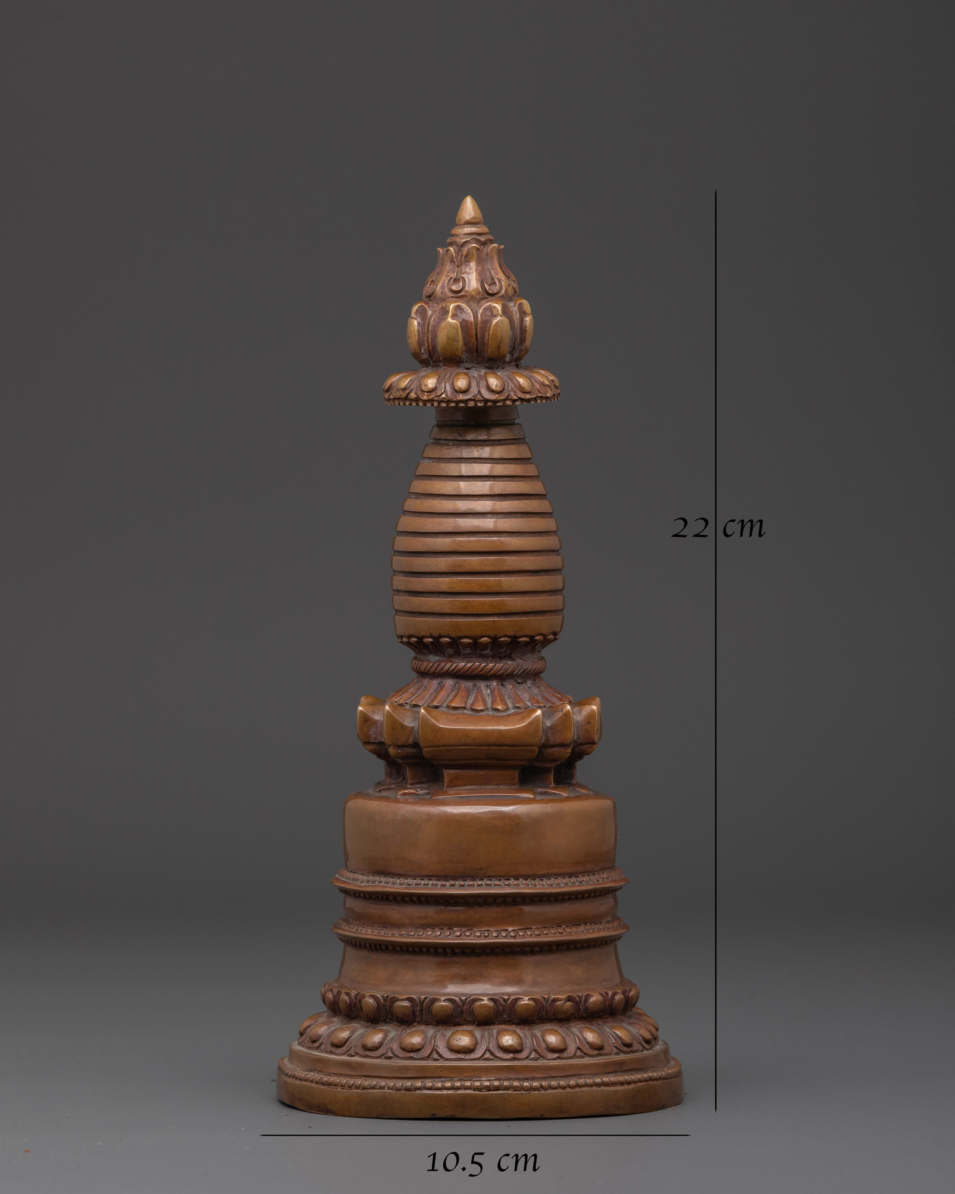 Stupa Tibetan Buddhist Shrine | A Sacred Symbol of Enlightenment