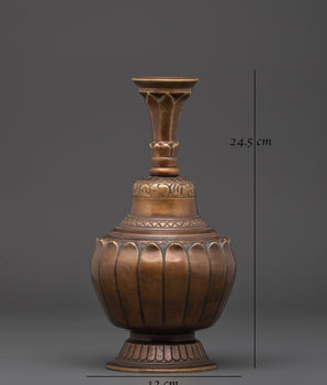 Handcrafted Traditional Vase Set | Ethnic Ritual Flower Vessels
