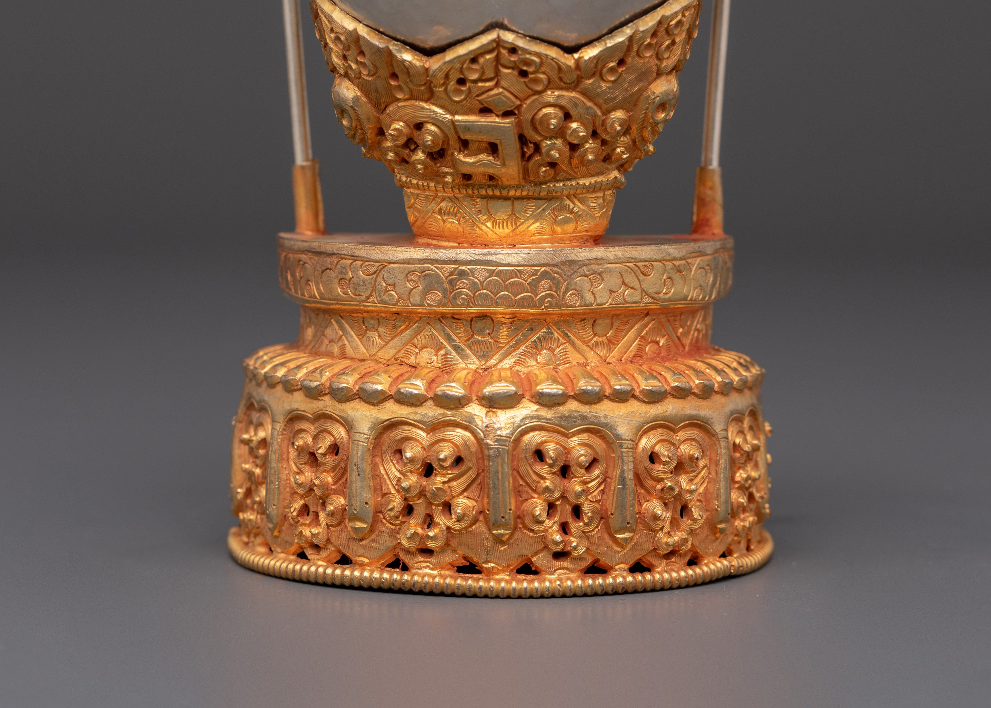 Handmade Sacred Offering Kapala | Buddhist Altar Decor