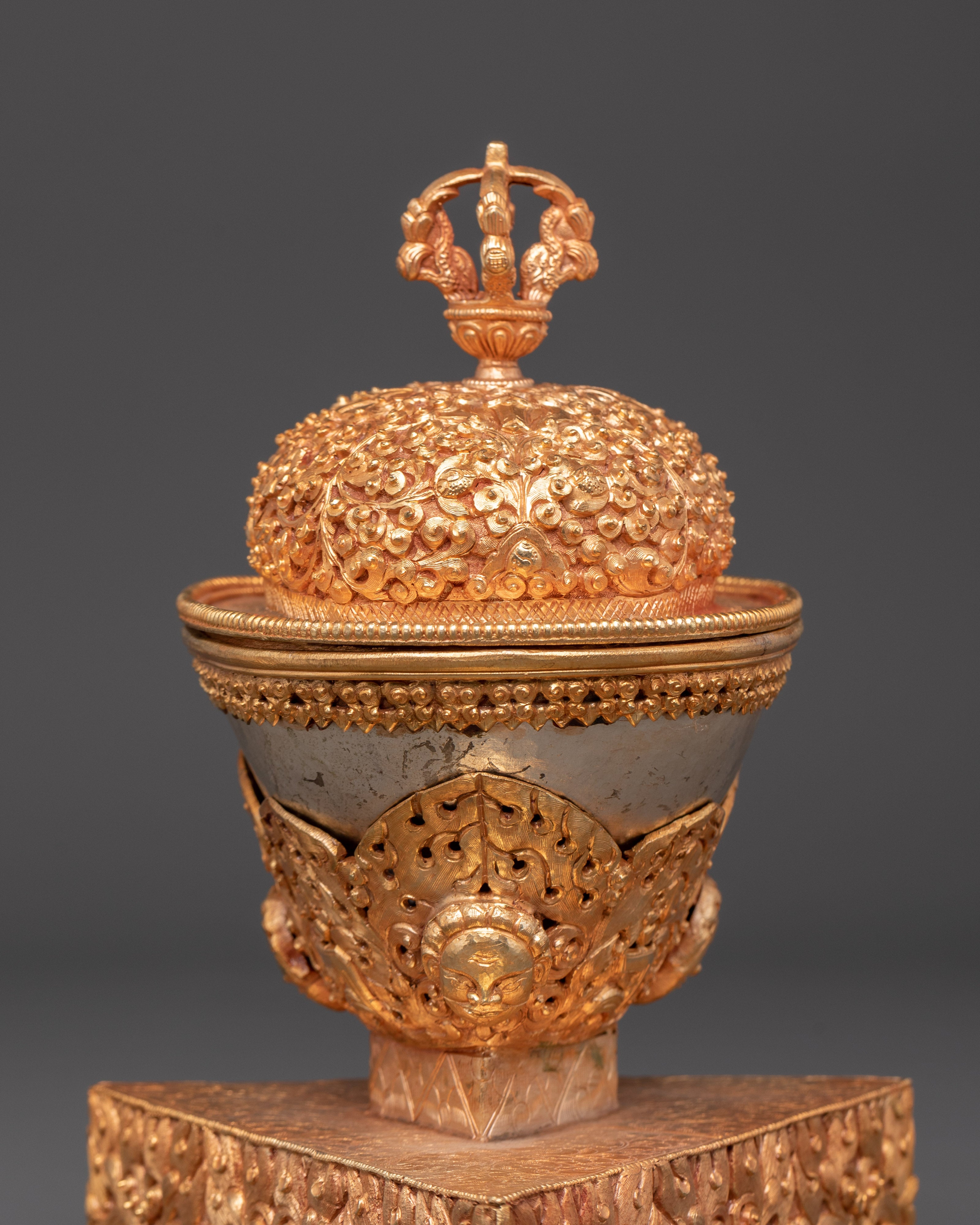 Handcrafted Sacred Traditional Kapala | Spiritual Rituals