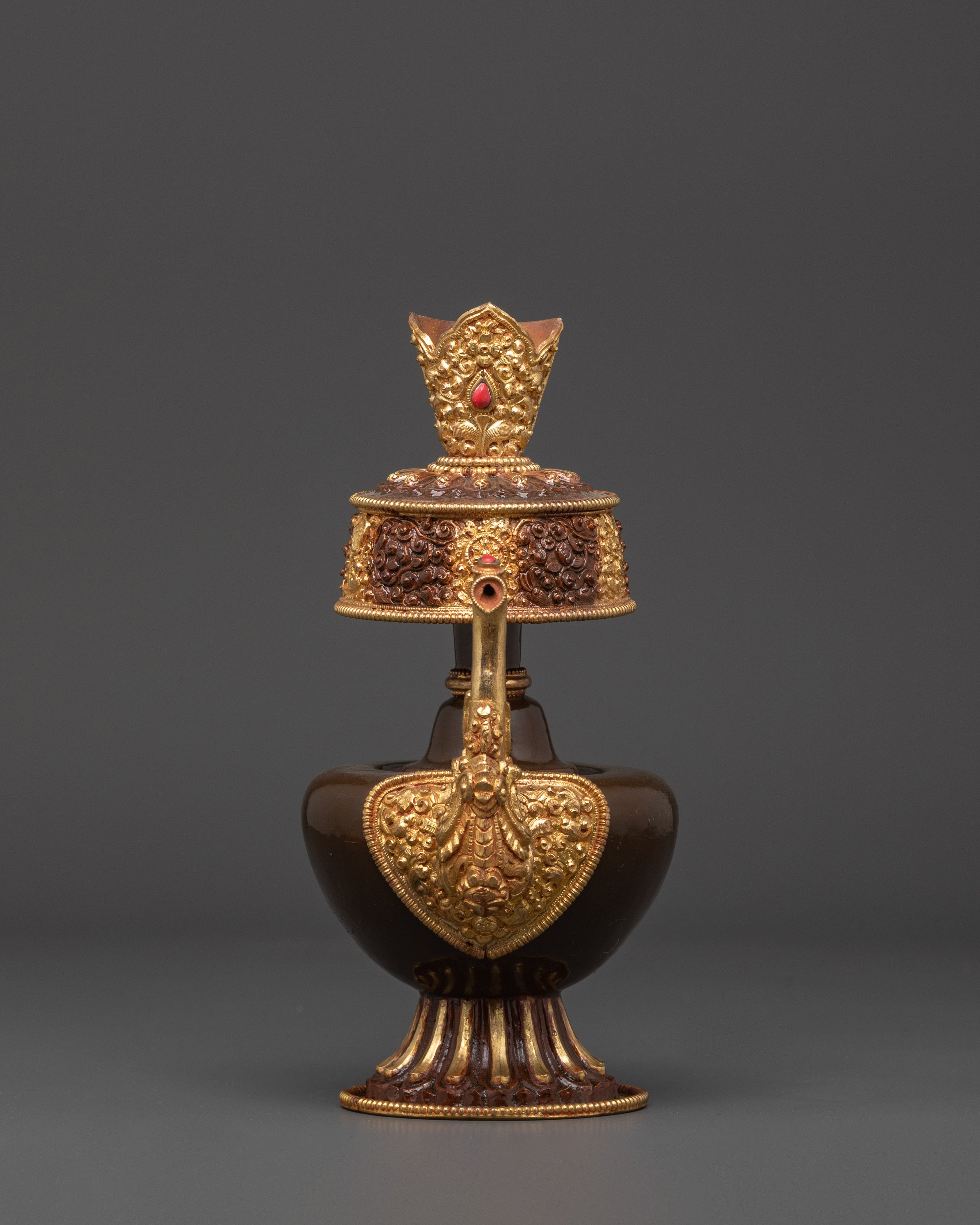 Sacred Traditional Bhumba | Copper Vessel for Rituals and Offerings