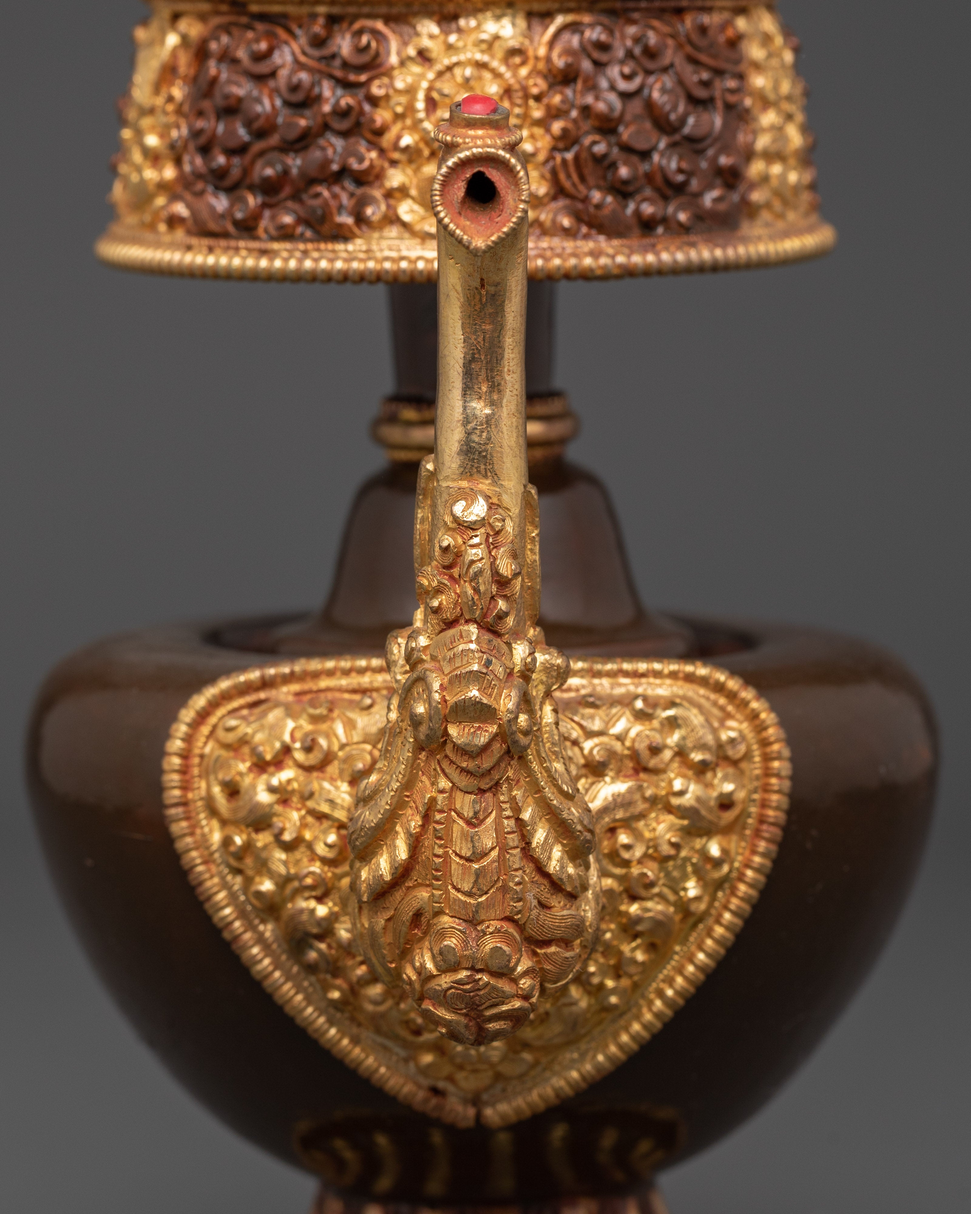 Sacred Traditional Bhumba | Copper Vessel for Rituals and Offerings