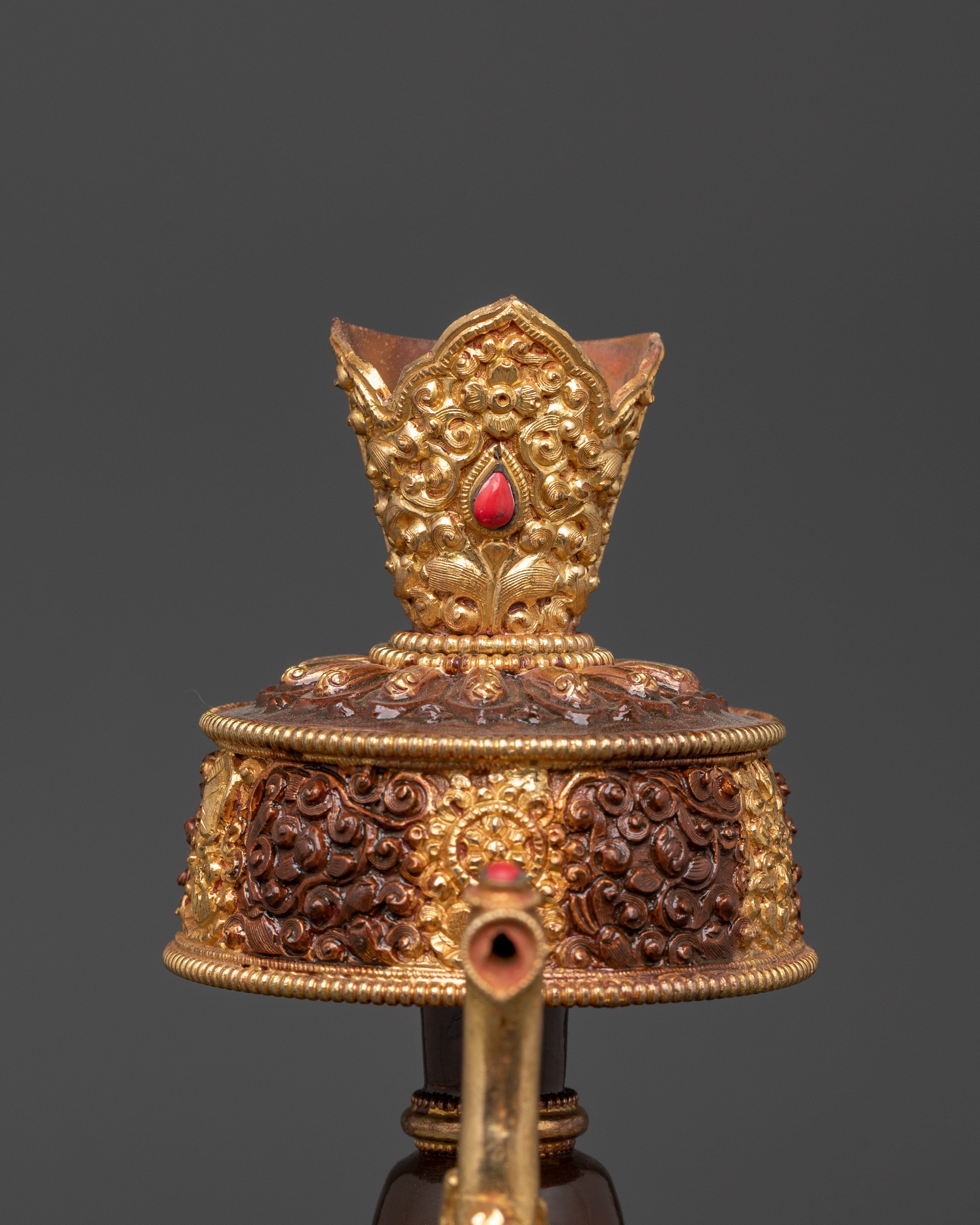 Sacred Traditional Bhumba | Copper Vessel for Rituals and Offerings