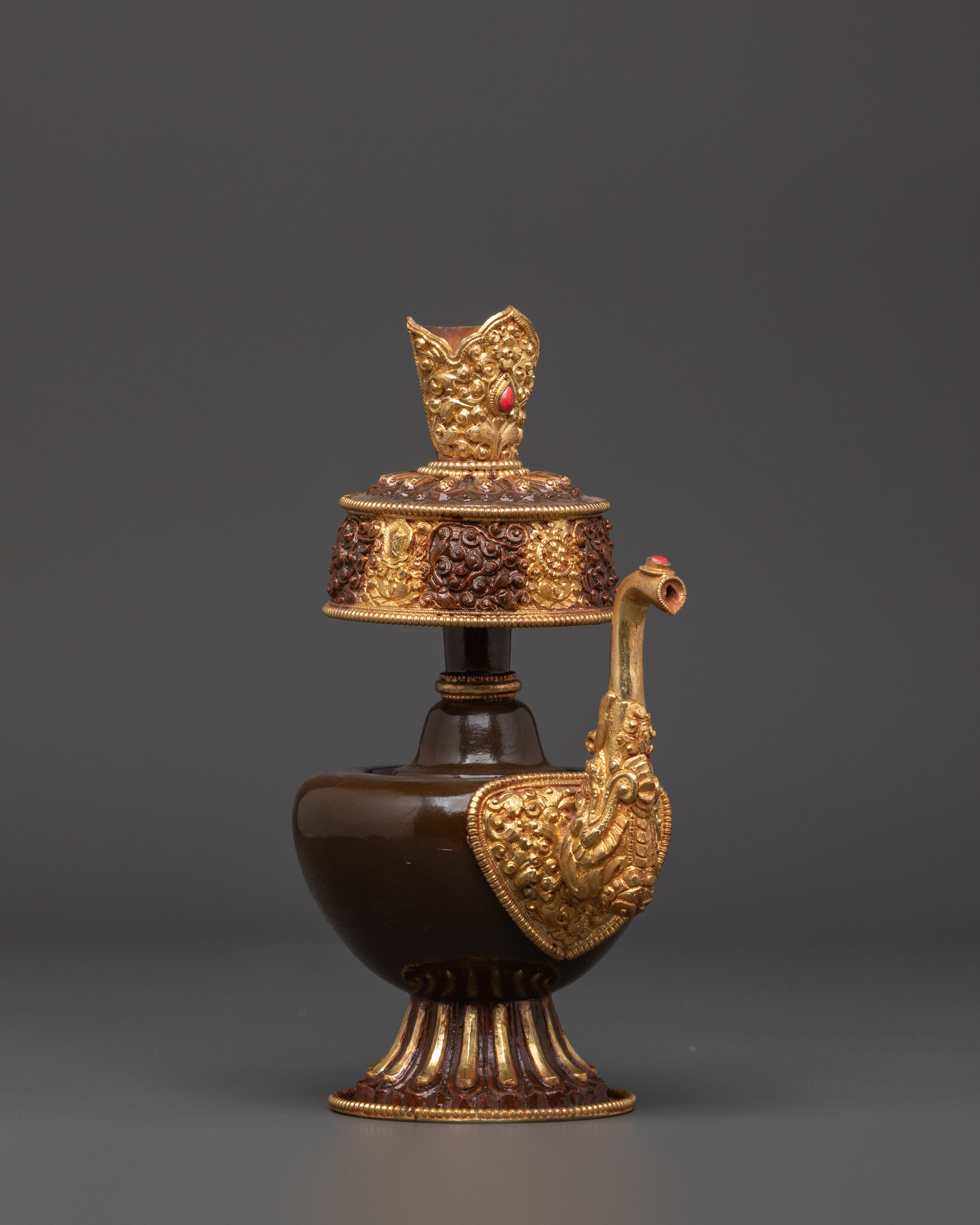 Sacred Traditional Bhumba | Copper Vessel for Rituals and Offerings